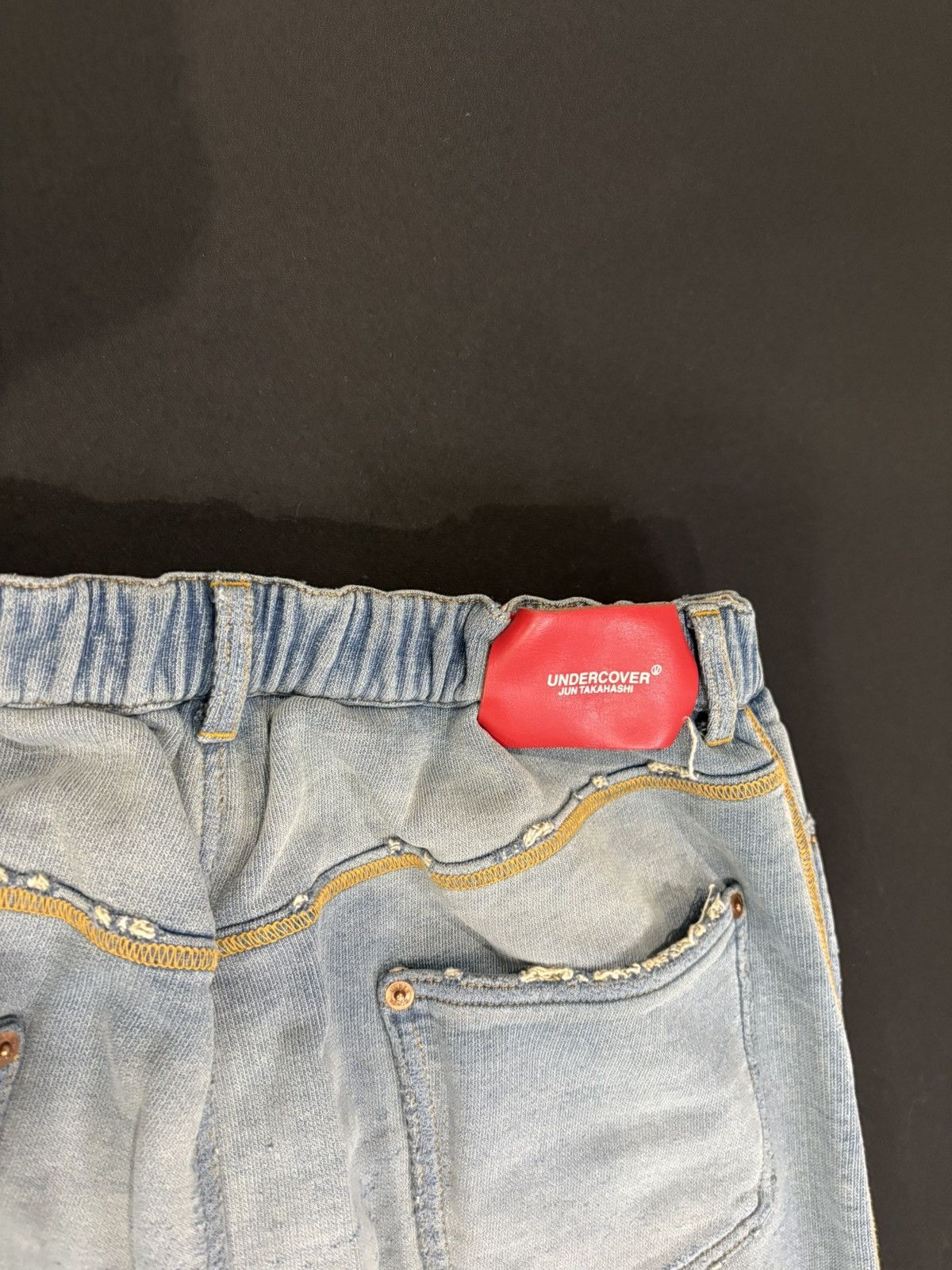Undercover Undercover AW18 “Slashed Denim” Sweatpants Size US 32 / EU 48 - 5 Thumbnail