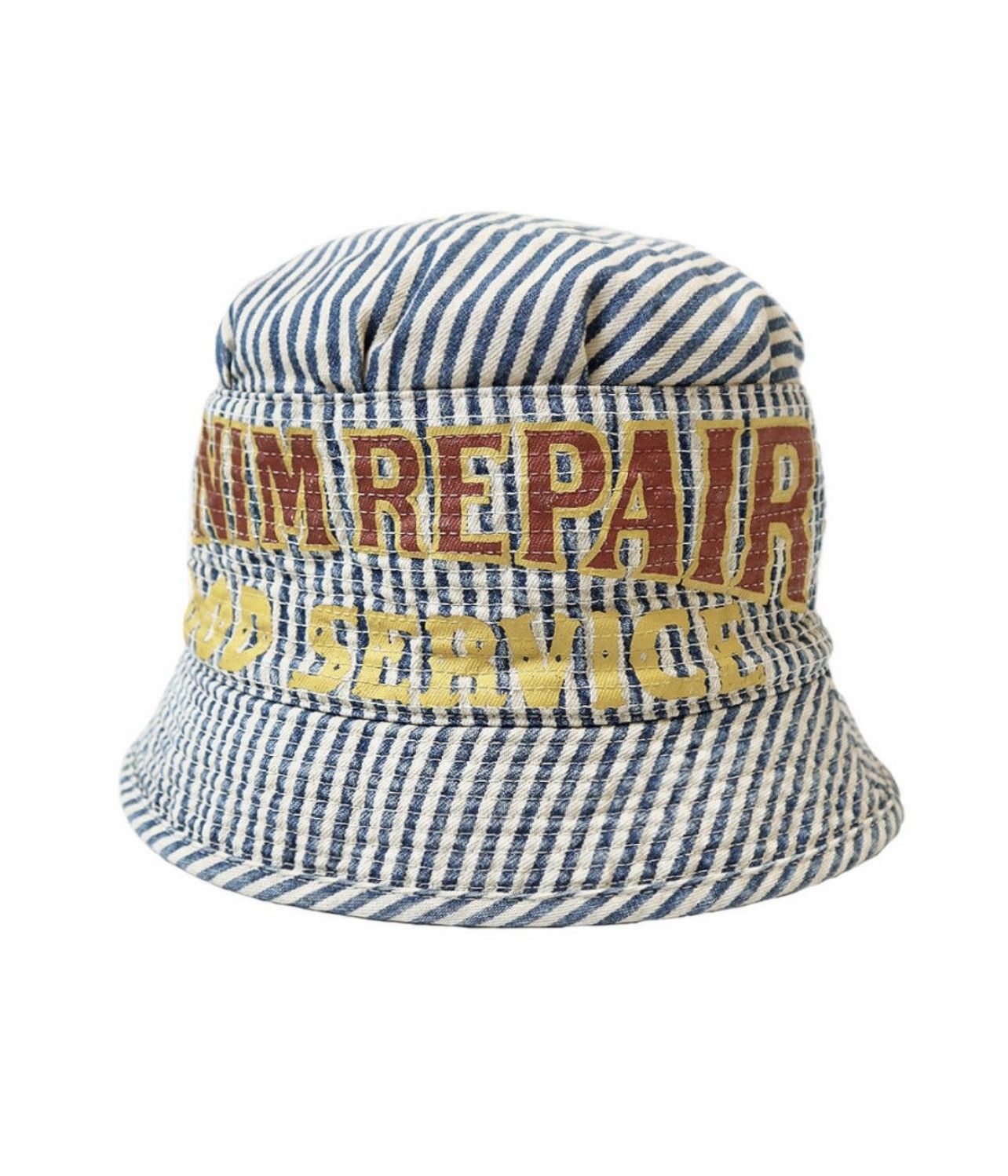 Kapital Kountry Kapital Kountry Denim Repair Bucket Hat Size ONE SIZE - 3 Thumbnail