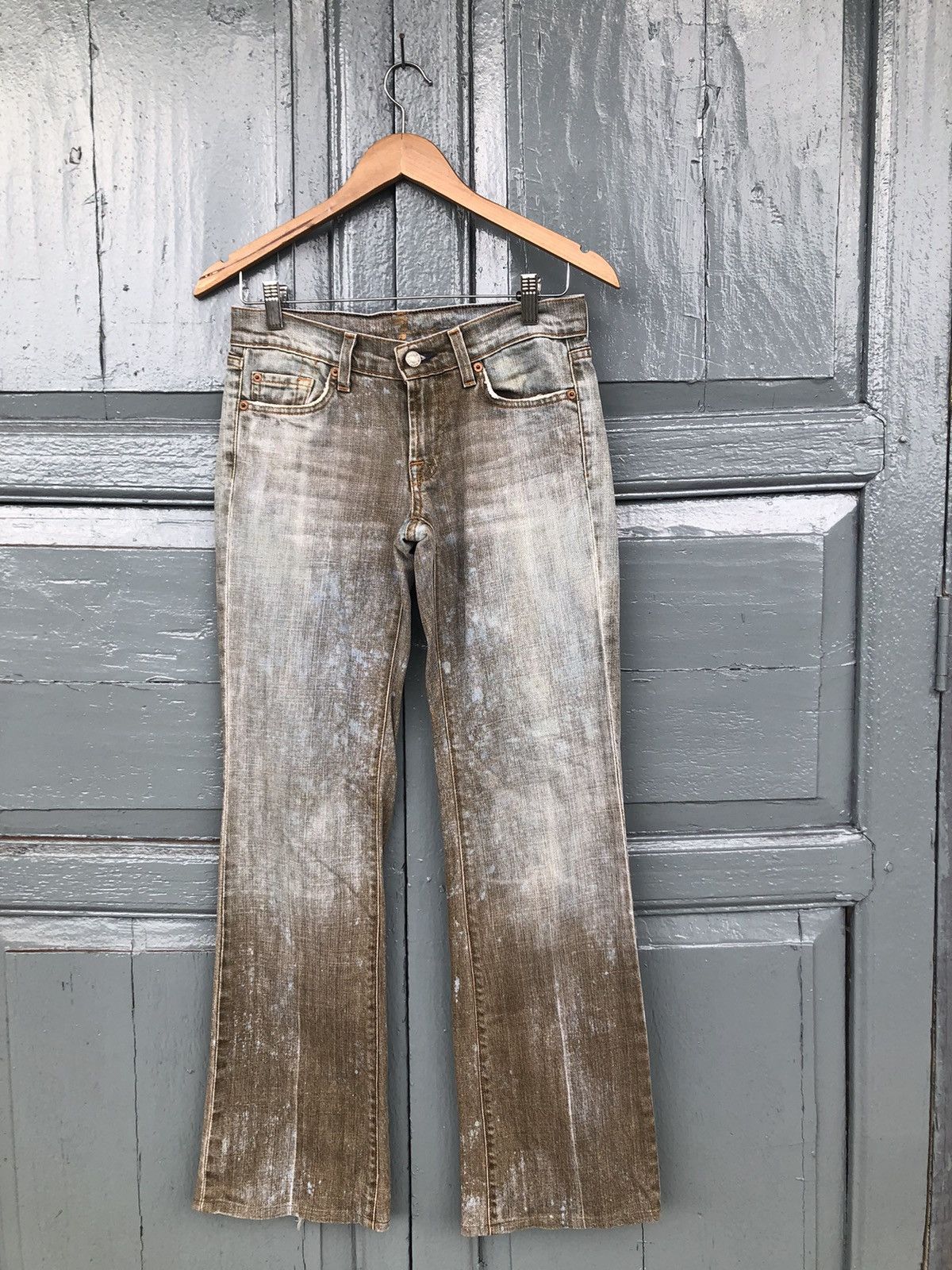 7 For All Mankind 💥Flare💥 7 For All Mankind Rusty Denim Pants Size US 29 - 1 Thumbnail