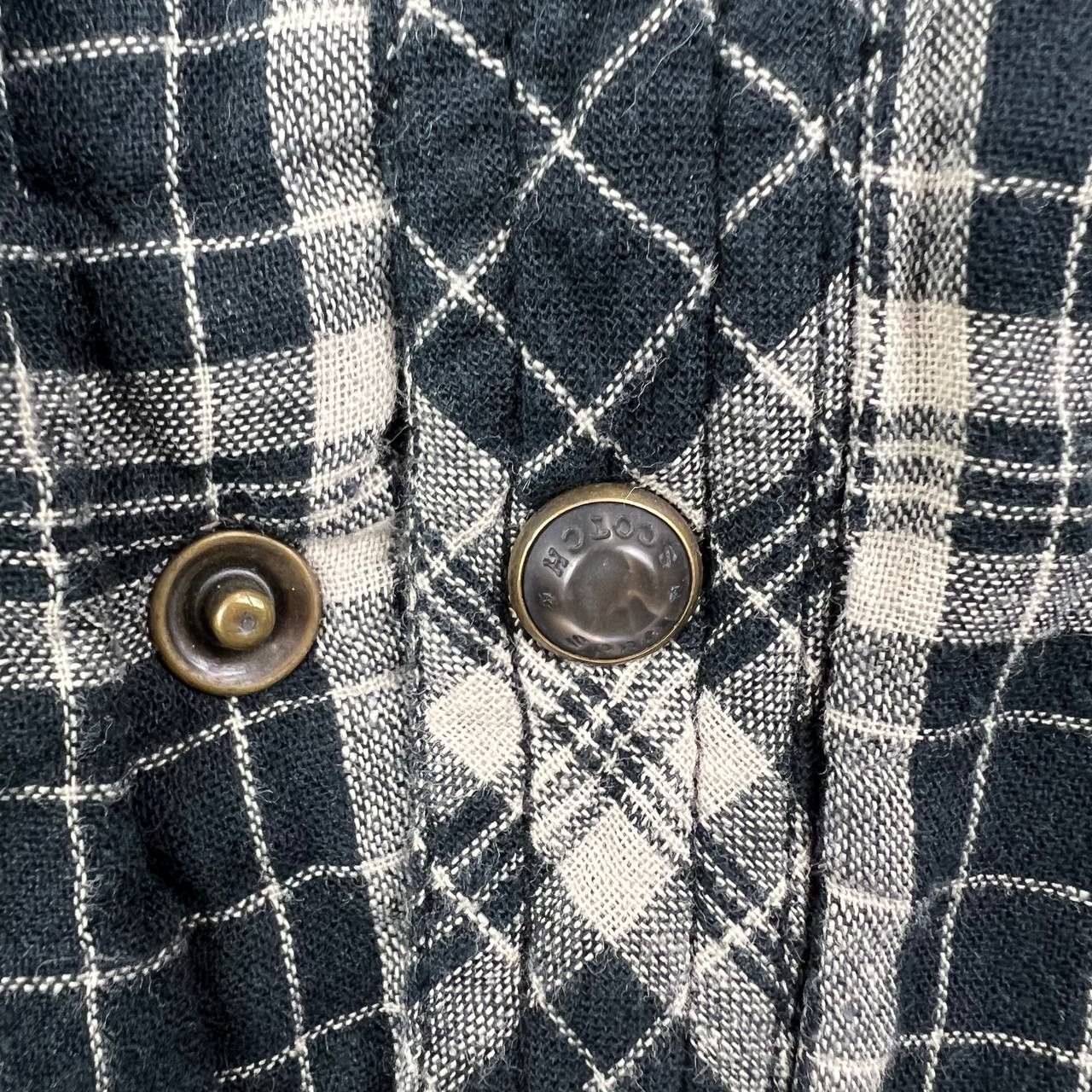 Scotch & Soda Scotch & Soda Large Plaid Long Sleeve Button Down Shirt Men Size US L / EU 52-54 / 3 - 3 Thumbnail