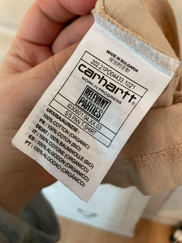 Carhartt Carhartt t shirt beige Size US L / EU 52-54 / 3 - 4 Thumbnail