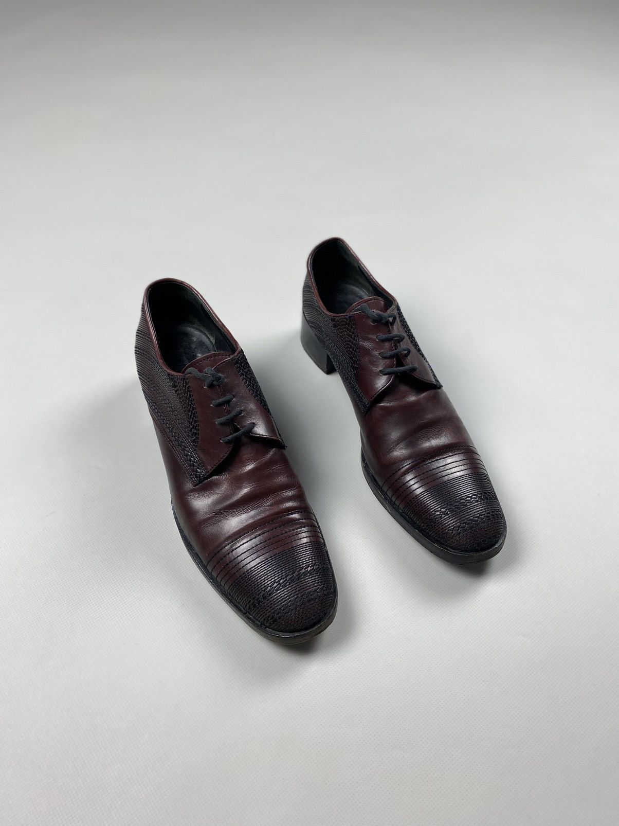 Jil Sander Jil Sander ladies formal leather lace up shoes size 39 1/2 Size US 9.5 / IT 39.5 - 2 Thumbnail