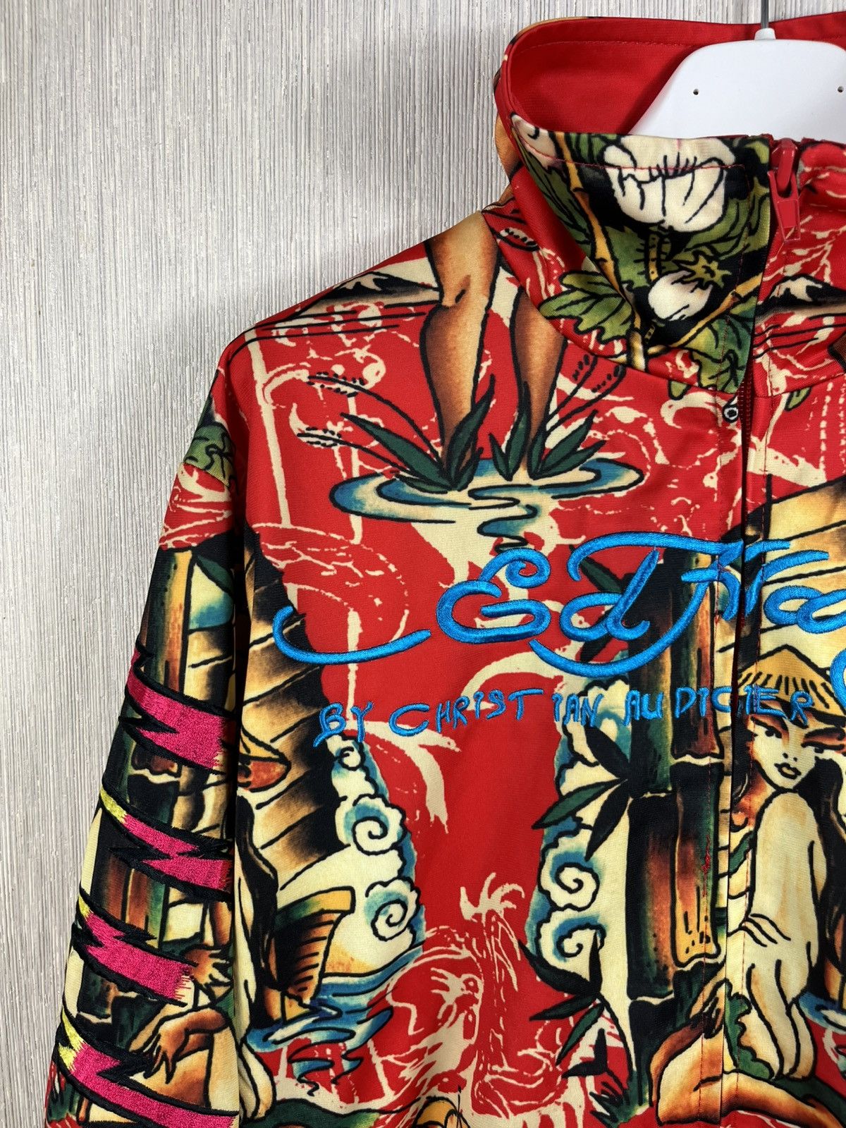 Ed Hardy Vintage Ed Hardy Christian Audigier zip y2k hoodie sexy girl Size US M / EU 48-50 / 2 - 5 Thumbnail