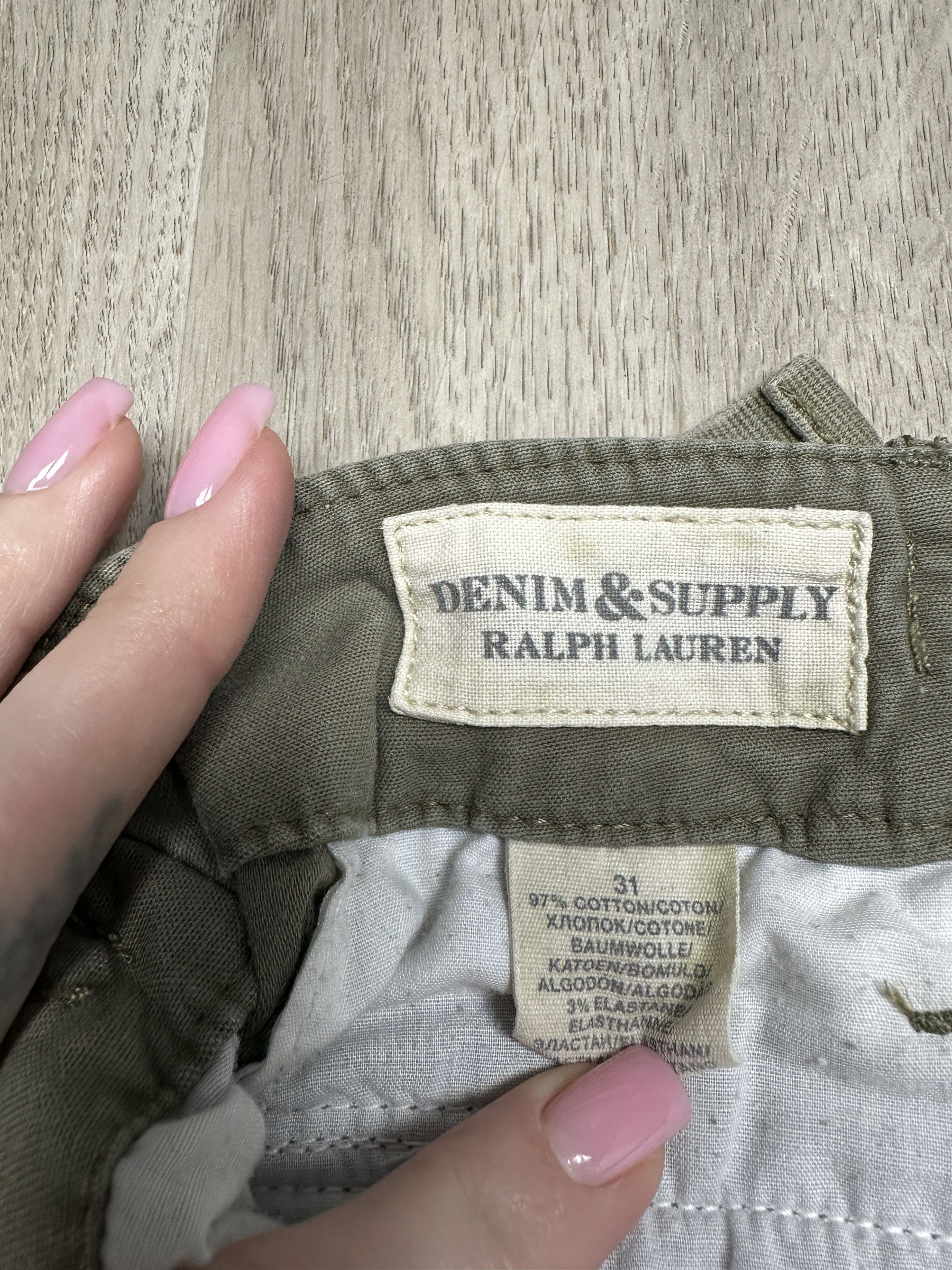 Denim & Supply Ralph Lauren Denim & Supply Polo Ralph Lauren Cargo Pants Jogger Size 31" - 4 Thumbnail