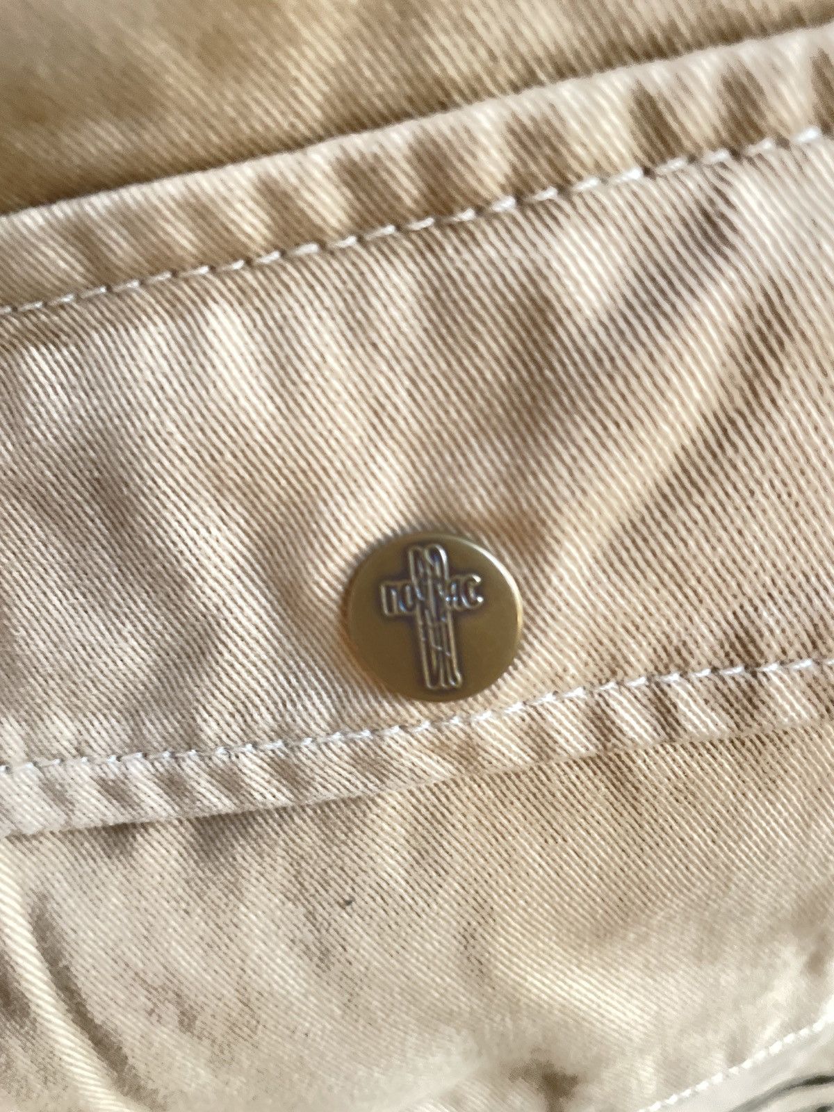 Vintage NOBRAC SUPPLY Faces Cargo Pants Size US 34 / EU 50 - 4 Thumbnail