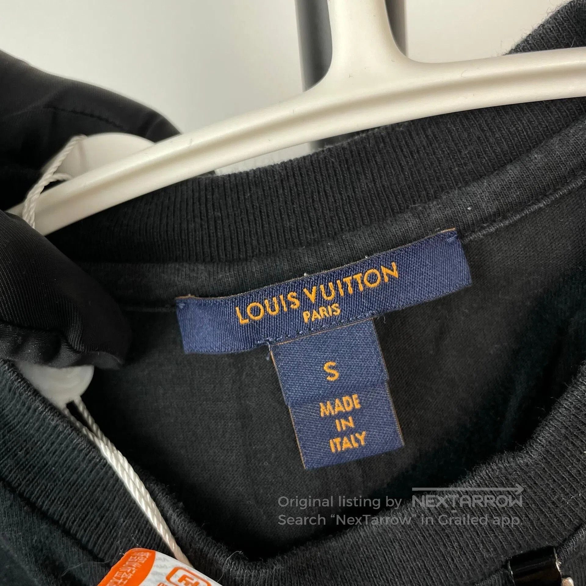 Louis Vuitton Louis Vuitton Black Chain Logo T. Size US S / EU 44-46 / 1 - 9 Thumbnail