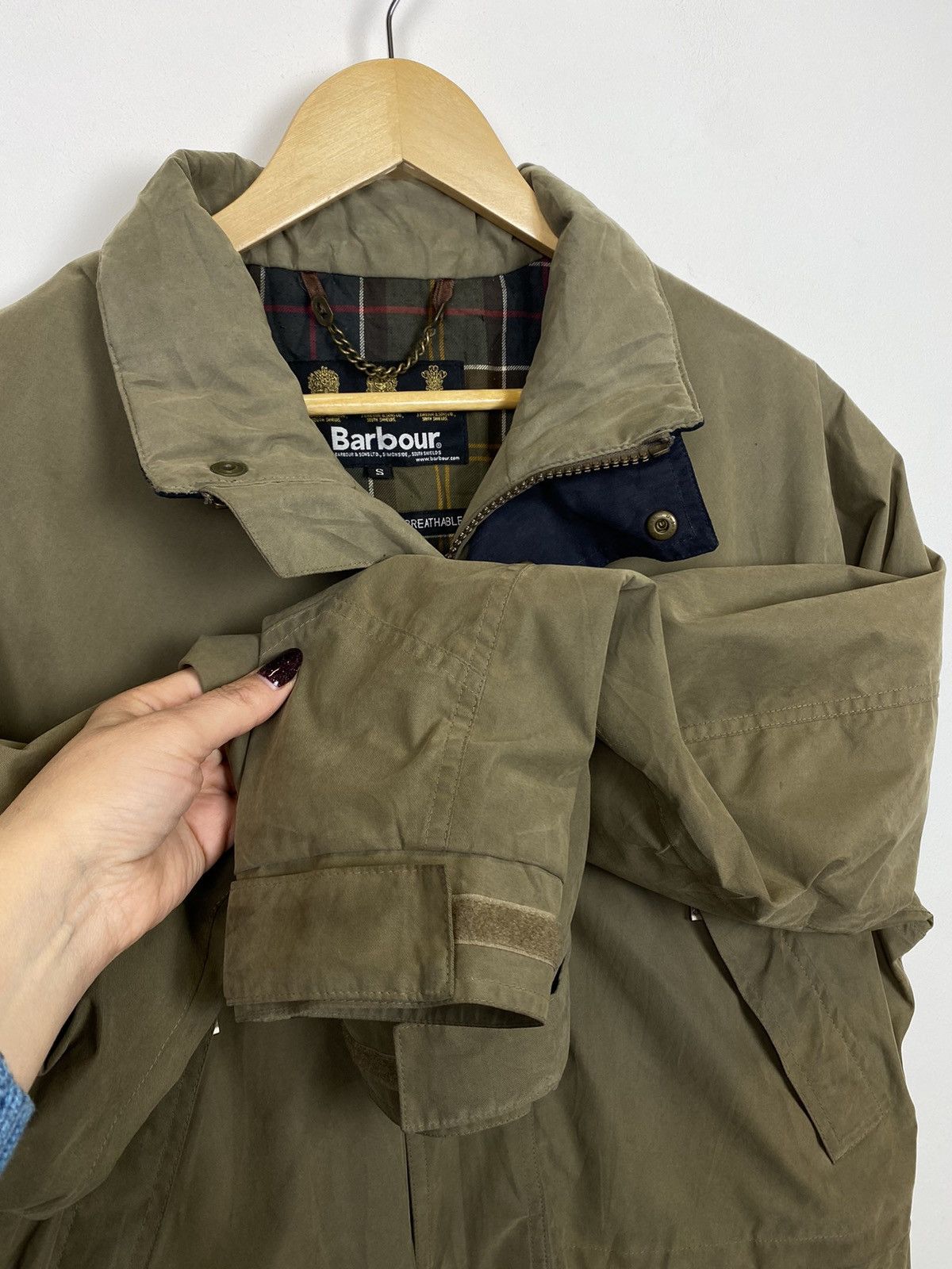 Barbour Vintage Barbour T700 Fulbourn Full Zip Jacket Men’s Size S Size US L / EU 52-54 / 3 - 9 Thumbnail