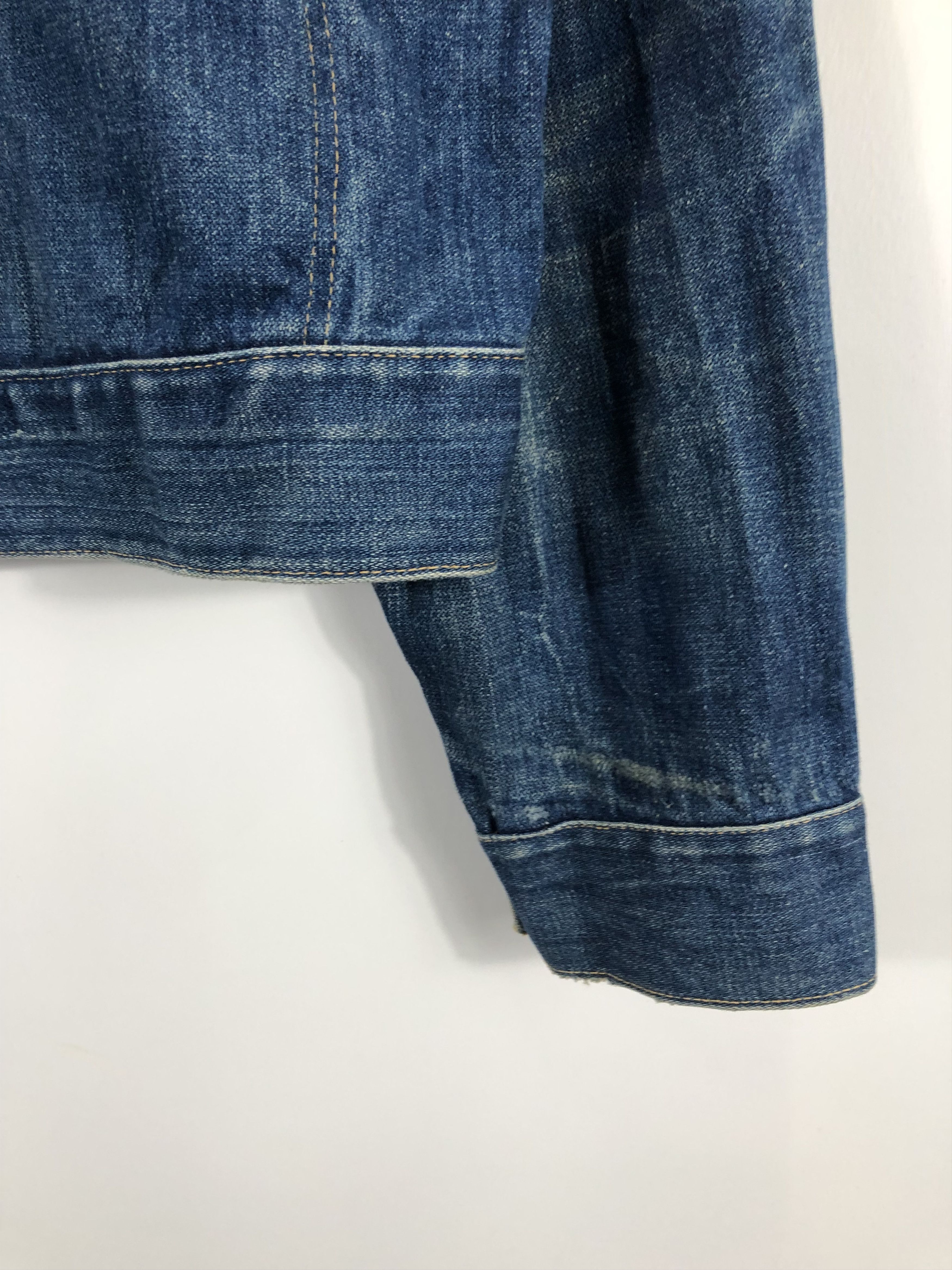 Vintage Vintage 90s Wrangler Denim Jacket J0532 Size US L / EU 52-54 / 3 - 8 Thumbnail