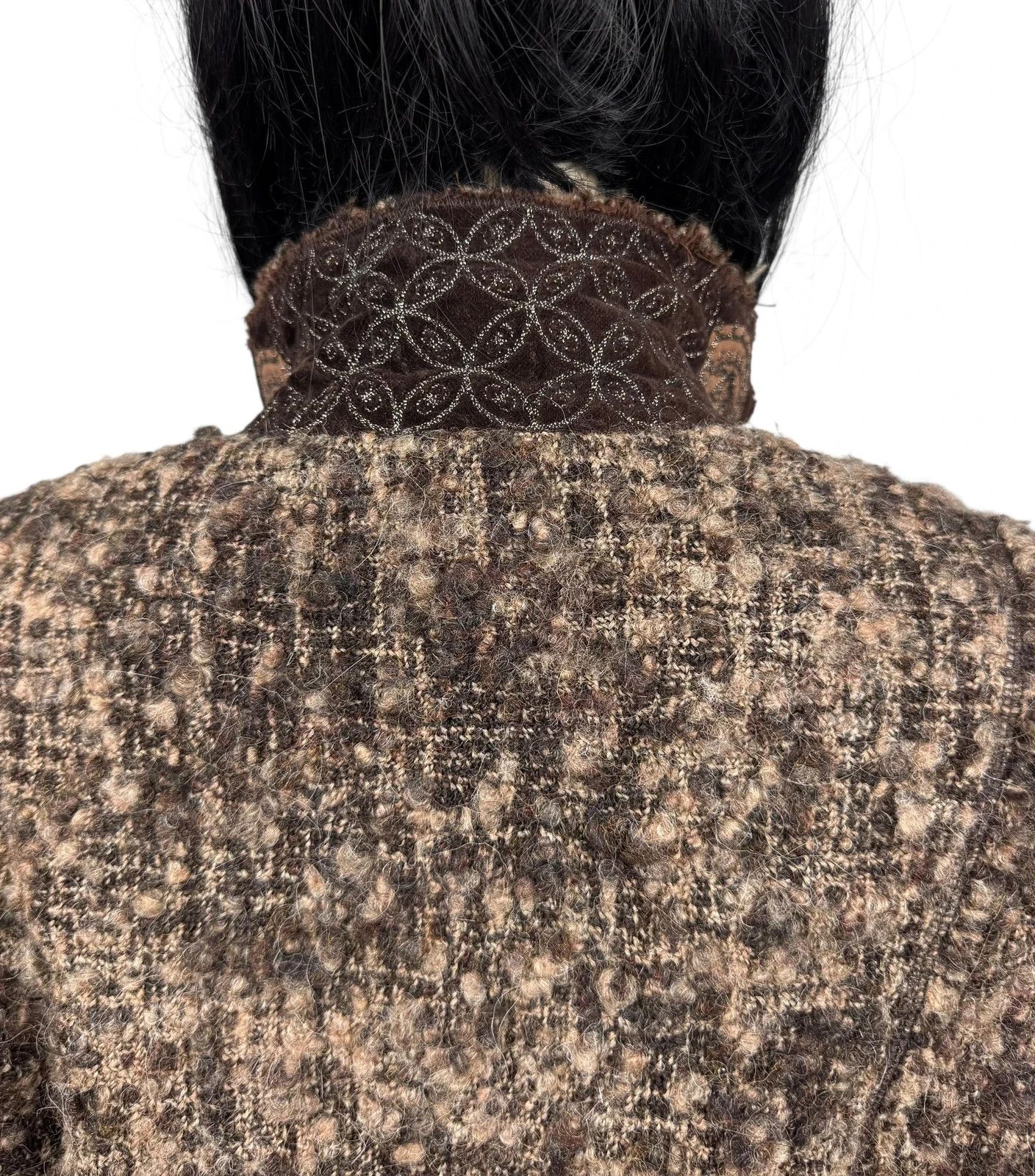 Ermanno Scervino Scervino Street Wool Alpaca Tweed Jacket size I42 US8 Size M / US 6-8 / IT 42-44 - 9 Thumbnail