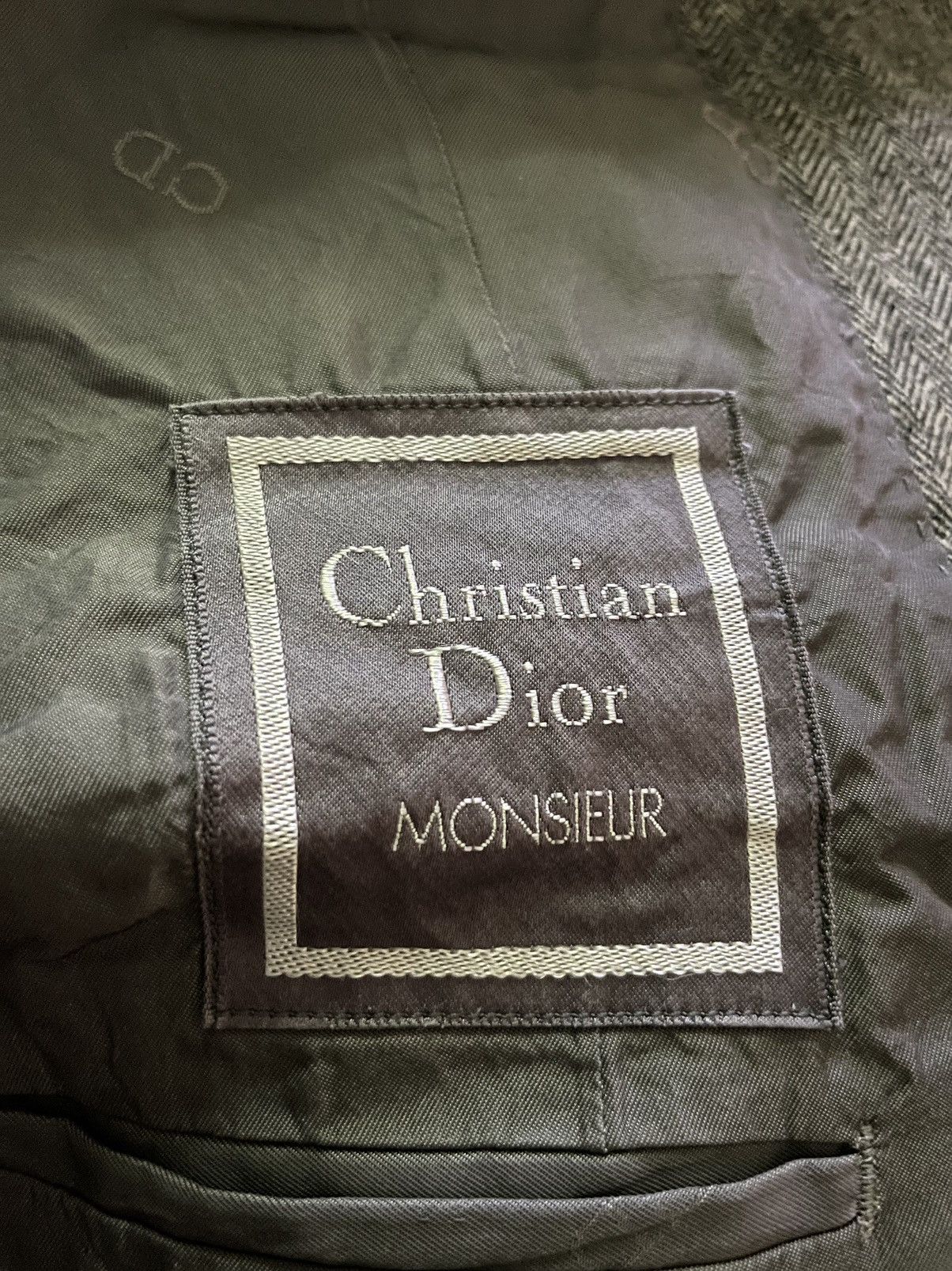 Christian Dior Monsieur × Dior × Vintage VINTAGE DIOR WOOL BLAZER Size US L / EU 52-54 / 3 - 10 Thumbnail
