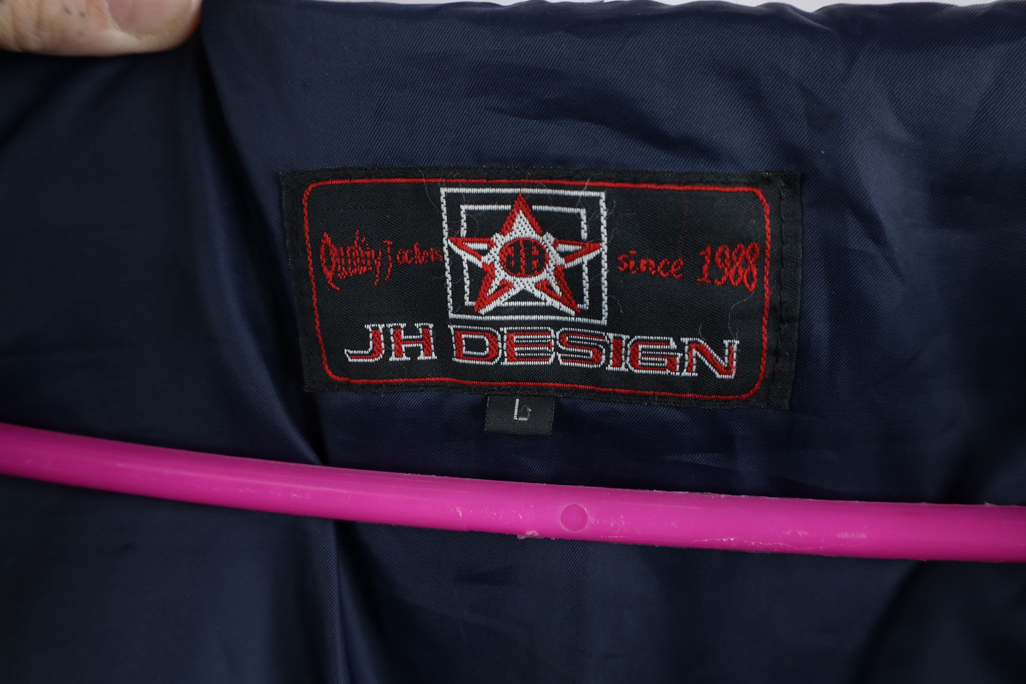 Vintage Vintage NASCAR Leather Jimmie Johnson Pit Crew Racing Jacket Size US L / EU 52-54 / 3 - 15 Thumbnail