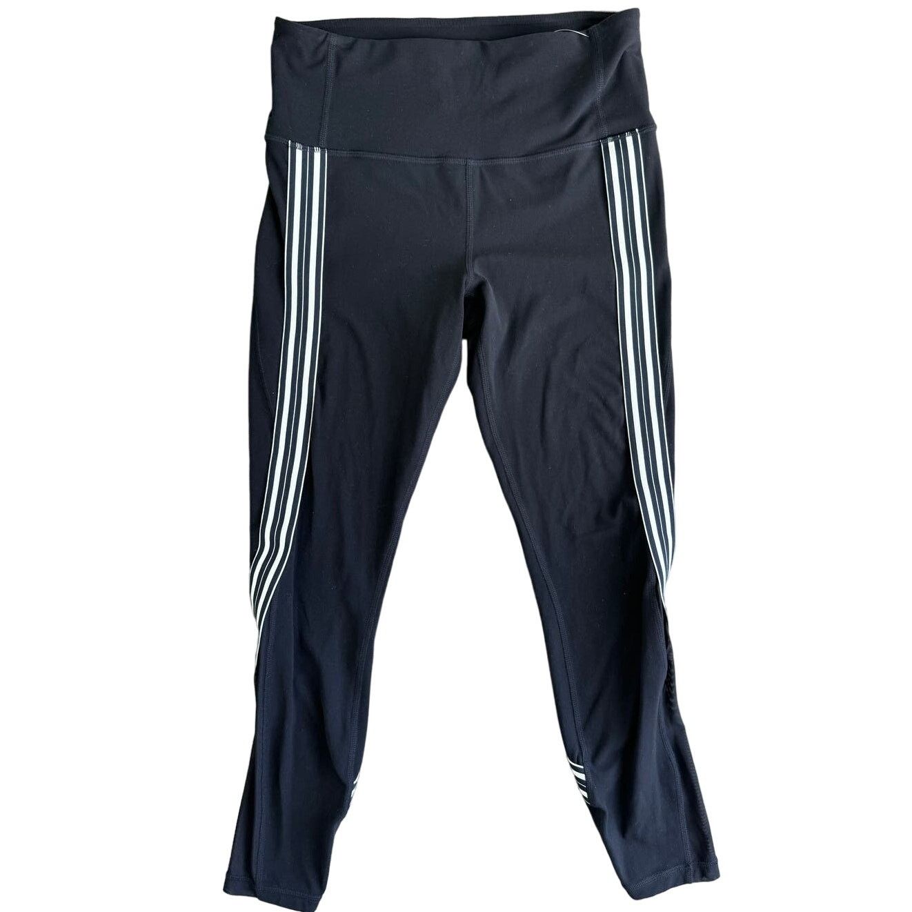 Athleta Athleta Side Stripe Salutation 7/8 Legging, Mesh Accent Size 26" / US 2 / IT 38 - 1 Thumbnail