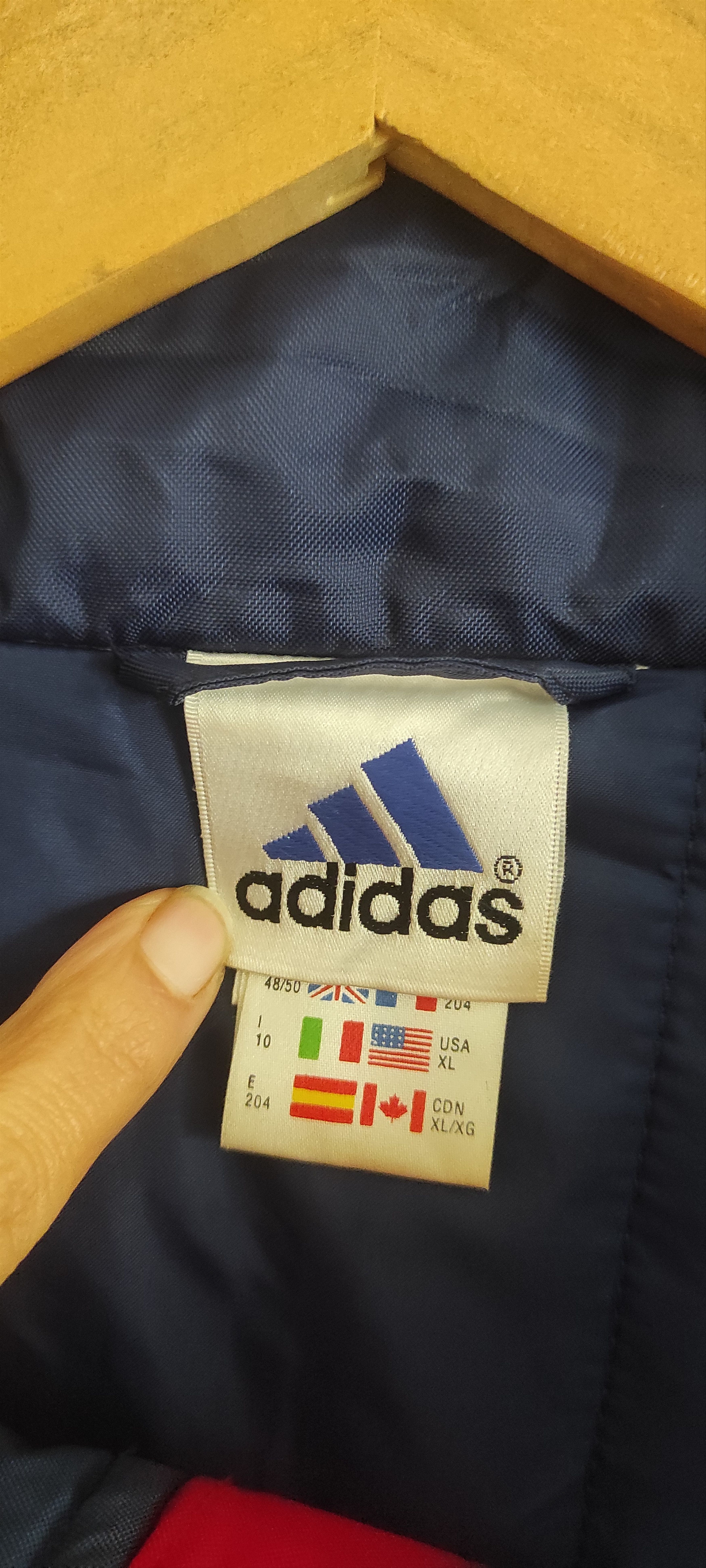 Adidas × Vintage Adidas 3 Stripes Oversize Track Jacket Retro Adidas Bayer Size US XL / EU 56 / 4 - 18 Thumbnail