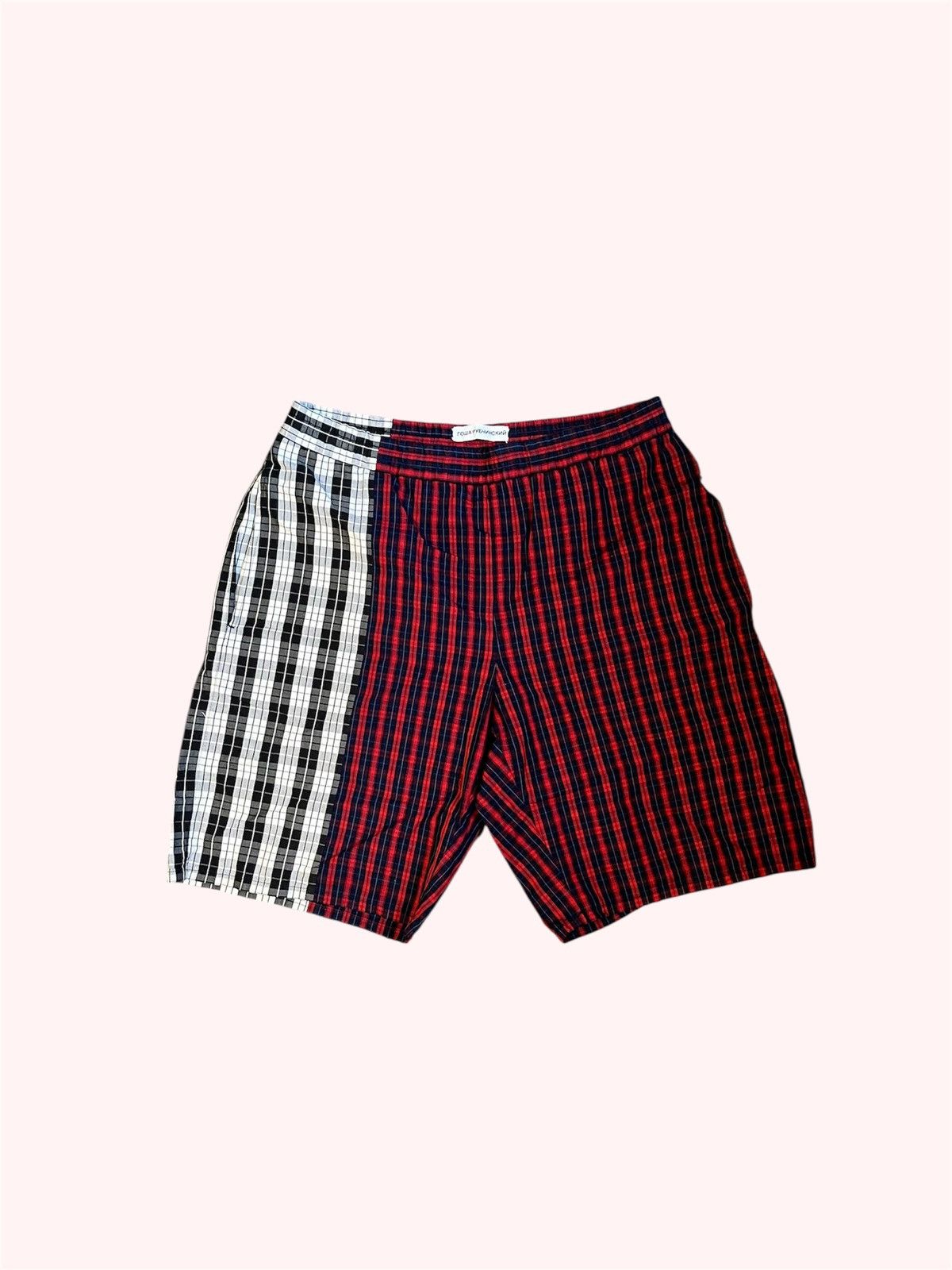 Gosha Rubchinskiy Gosha Rubchinskiy Checked Bermuda Shorts SS18 Size US 32 / EU 48 - 1 Thumbnail