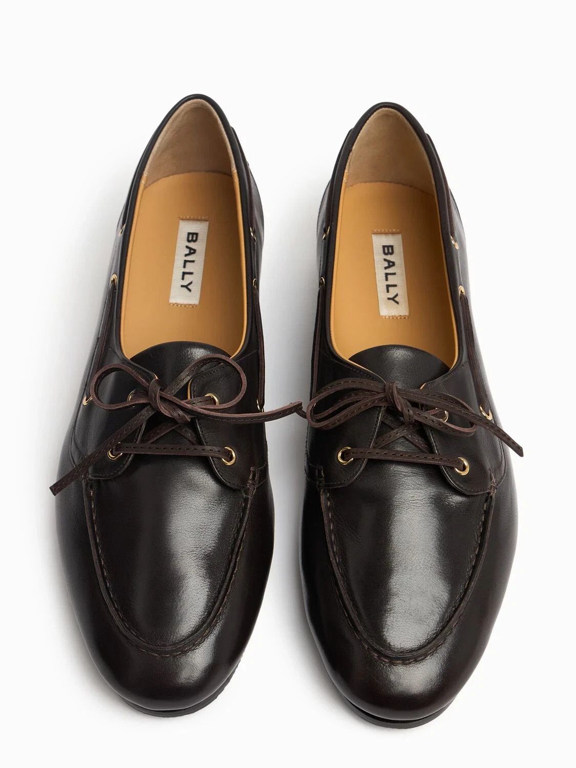 Bally BALLY Men's Brown Leather Plume Loafers Authentic Size US 13 / EU 46 - 4 Thumbnail