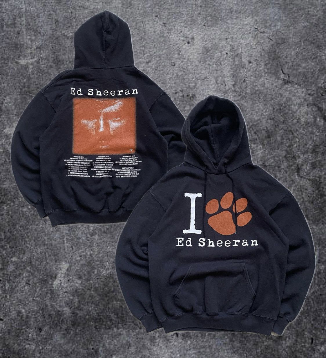 Band Tees 🎸 Vintage Ed Sheeran Tour hoodie Y2K music AC DC Metallica Size US S / EU 44-46 / 1 - 1 Thumbnail