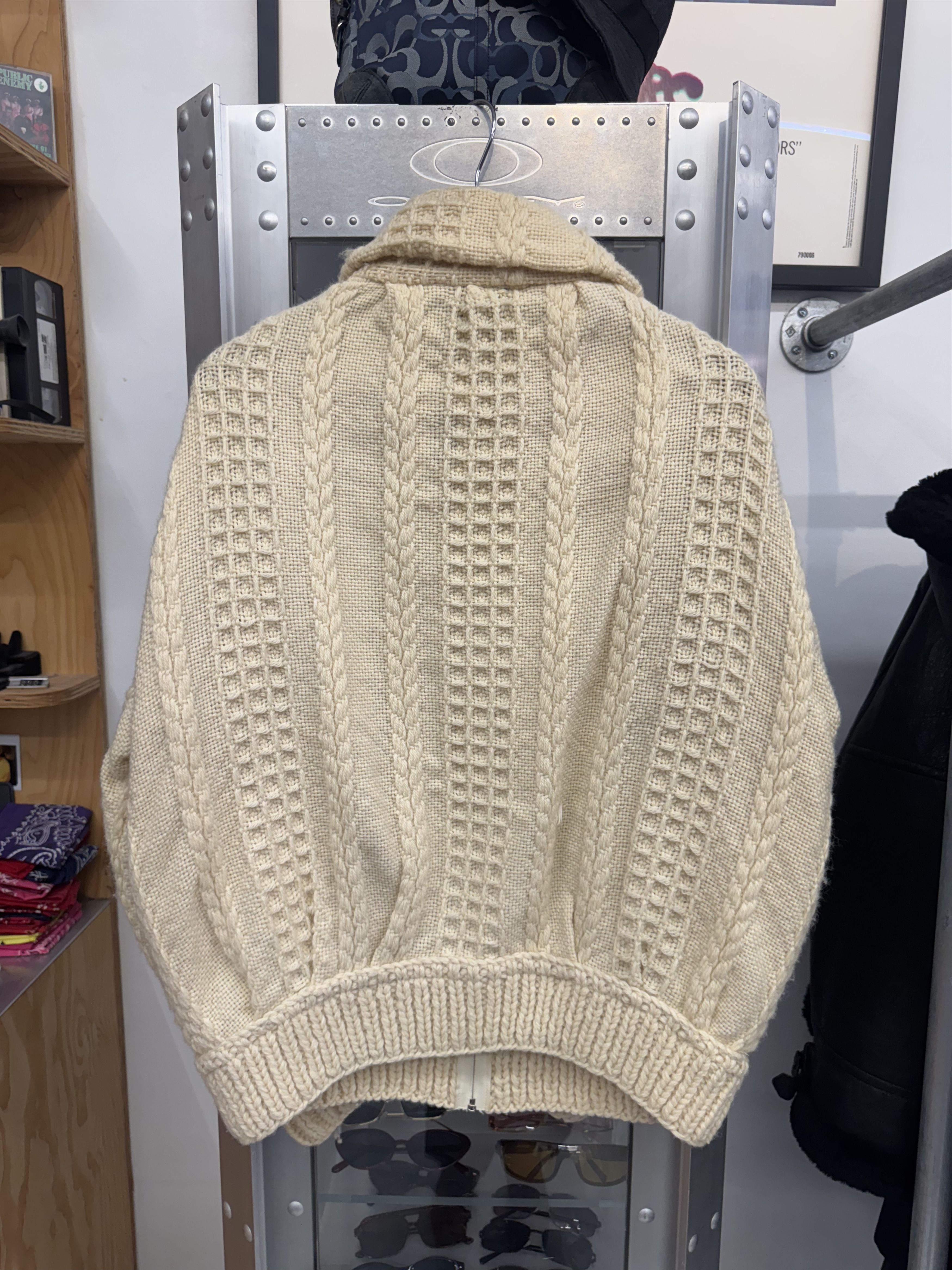 Other Vintage Knitted Zip Up Size US XL / EU 56 / 4 - 4 Thumbnail
