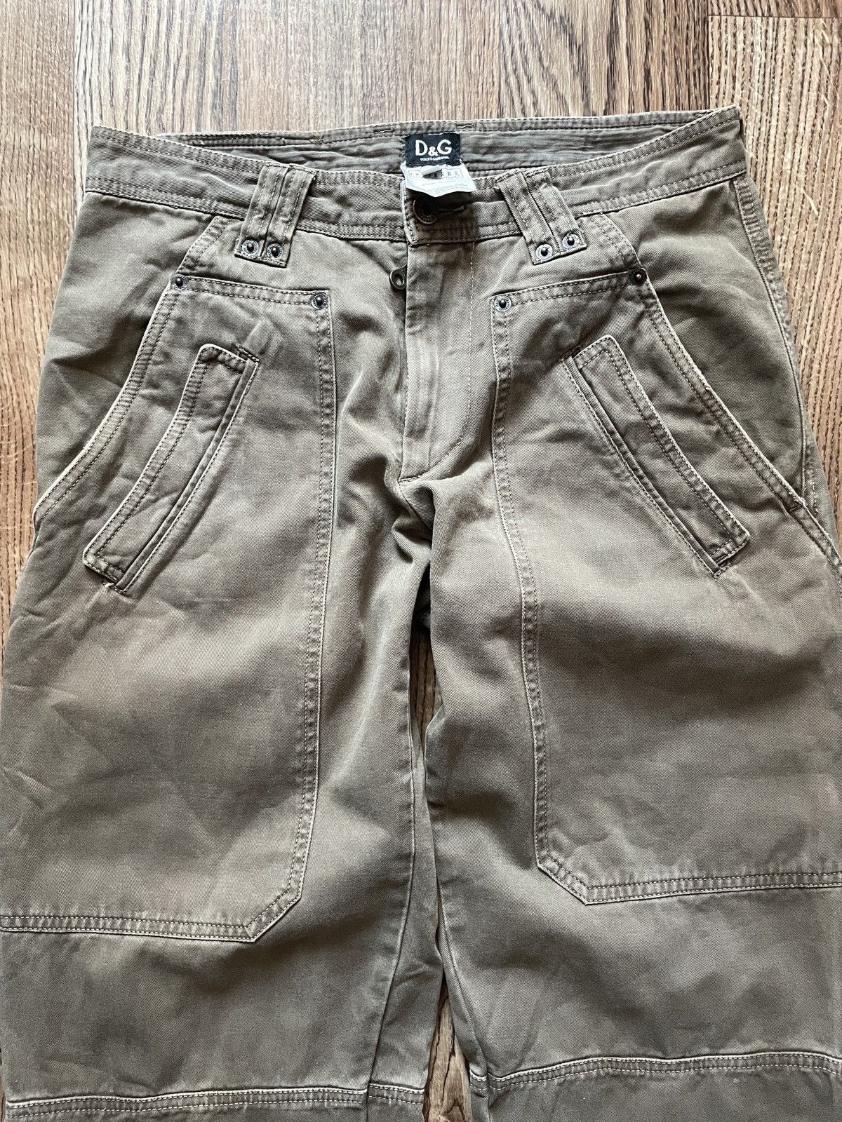 Dolce & Gabbana Vintage Dolce & Gabbana Cargo Pants Size US 30 / EU 46 - 8 Thumbnail