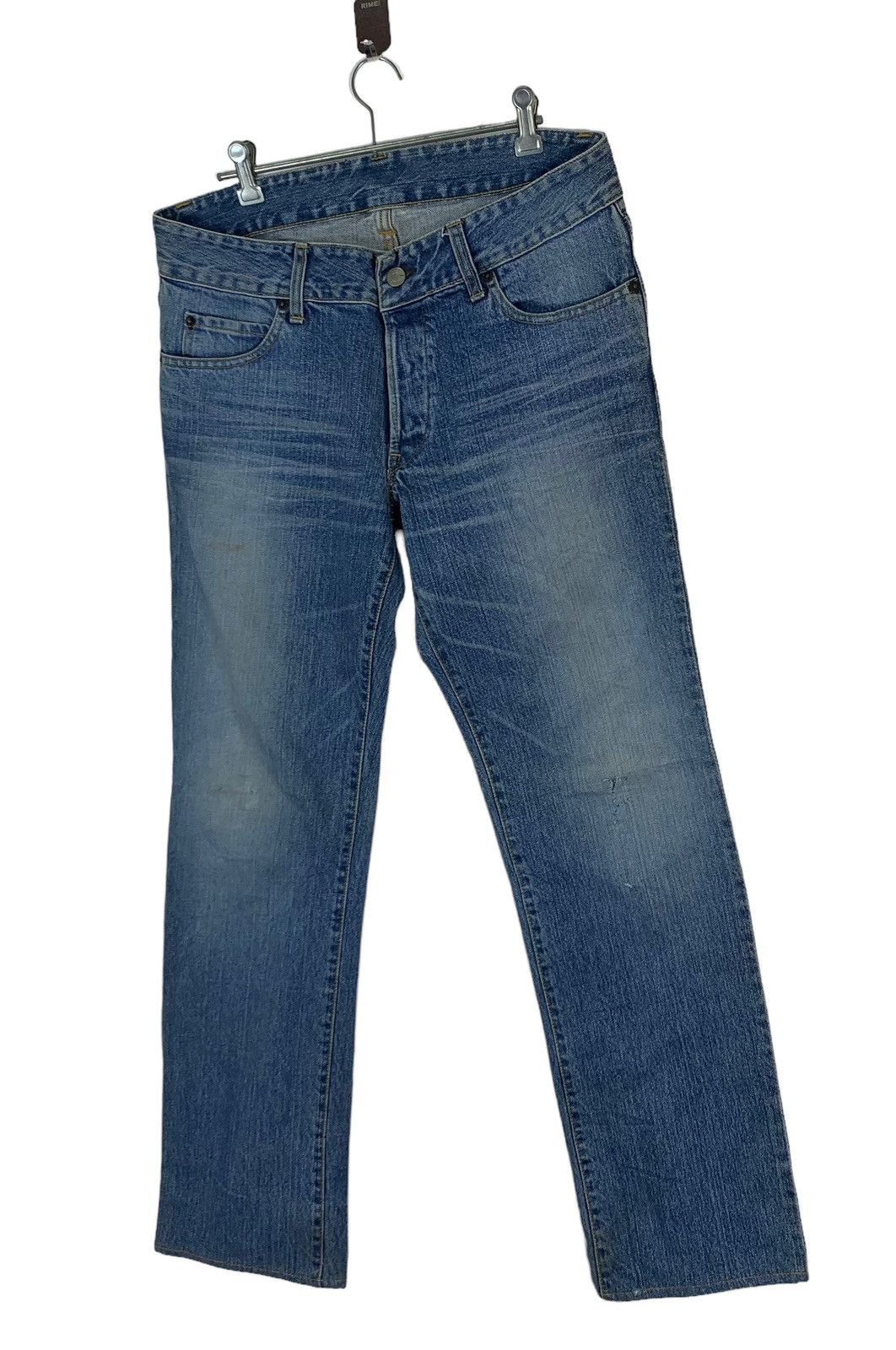 If Six Was Nine VINTAGE HOLLYWOOD RANCH MARKET DISTRESSED JEANS Size US 31 - 3 Thumbnail