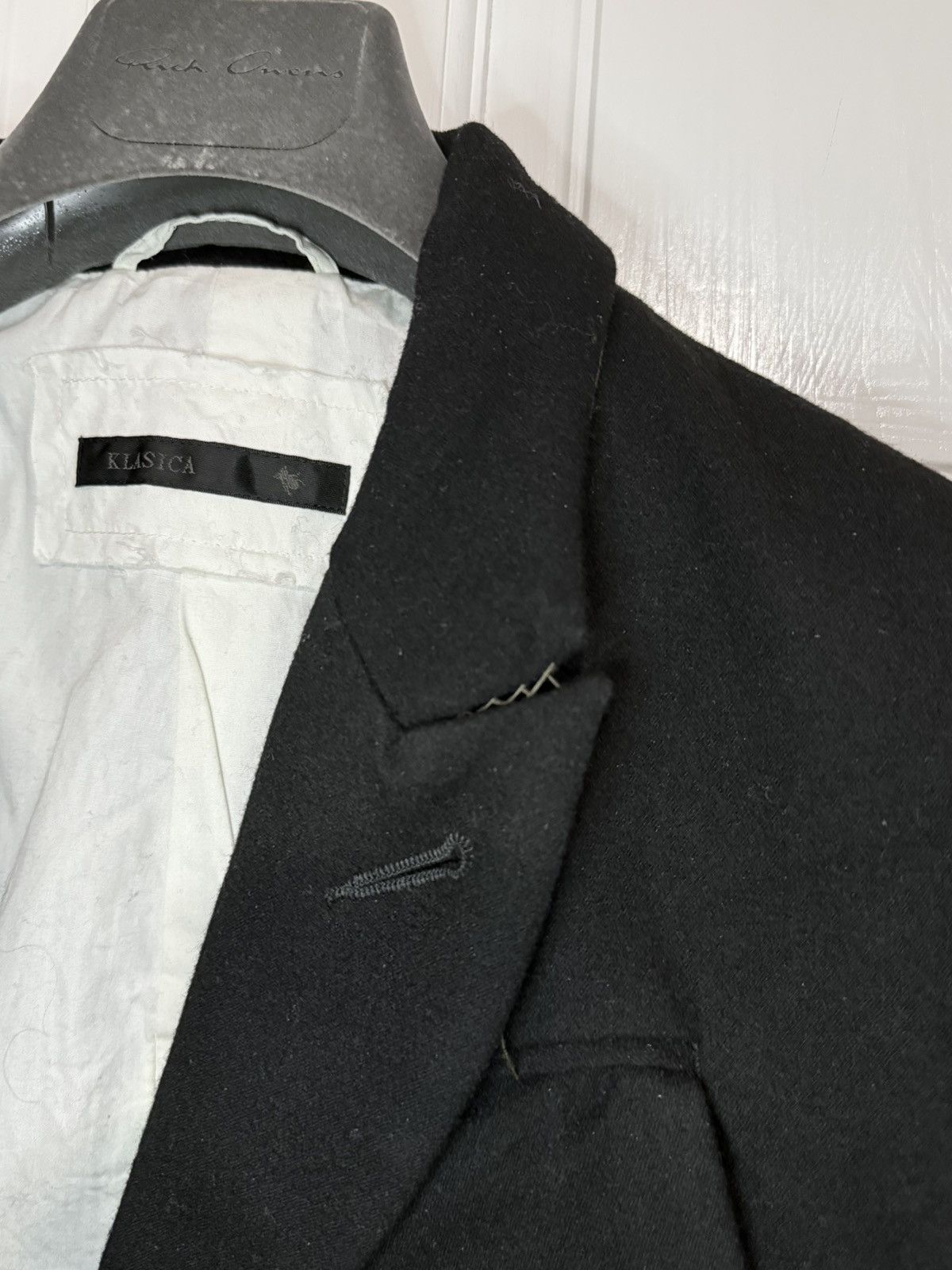 KLASICA 9 Button Wool Blazer Size 46S - 3 Thumbnail