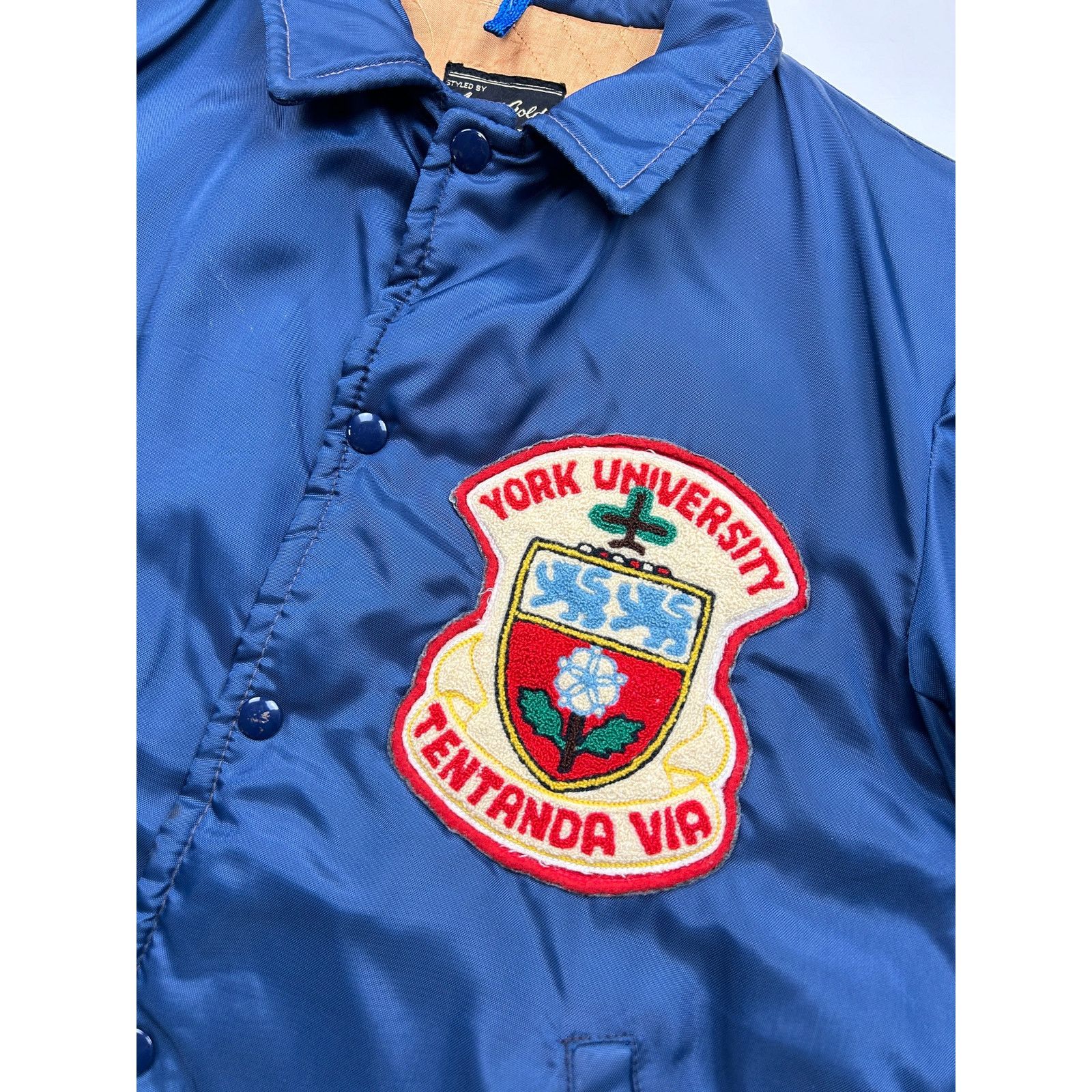 Vintage Vintage 70s/80s York University Embroidered Crest Bomber M Size US M / EU 48-50 / 2 - 5 Thumbnail