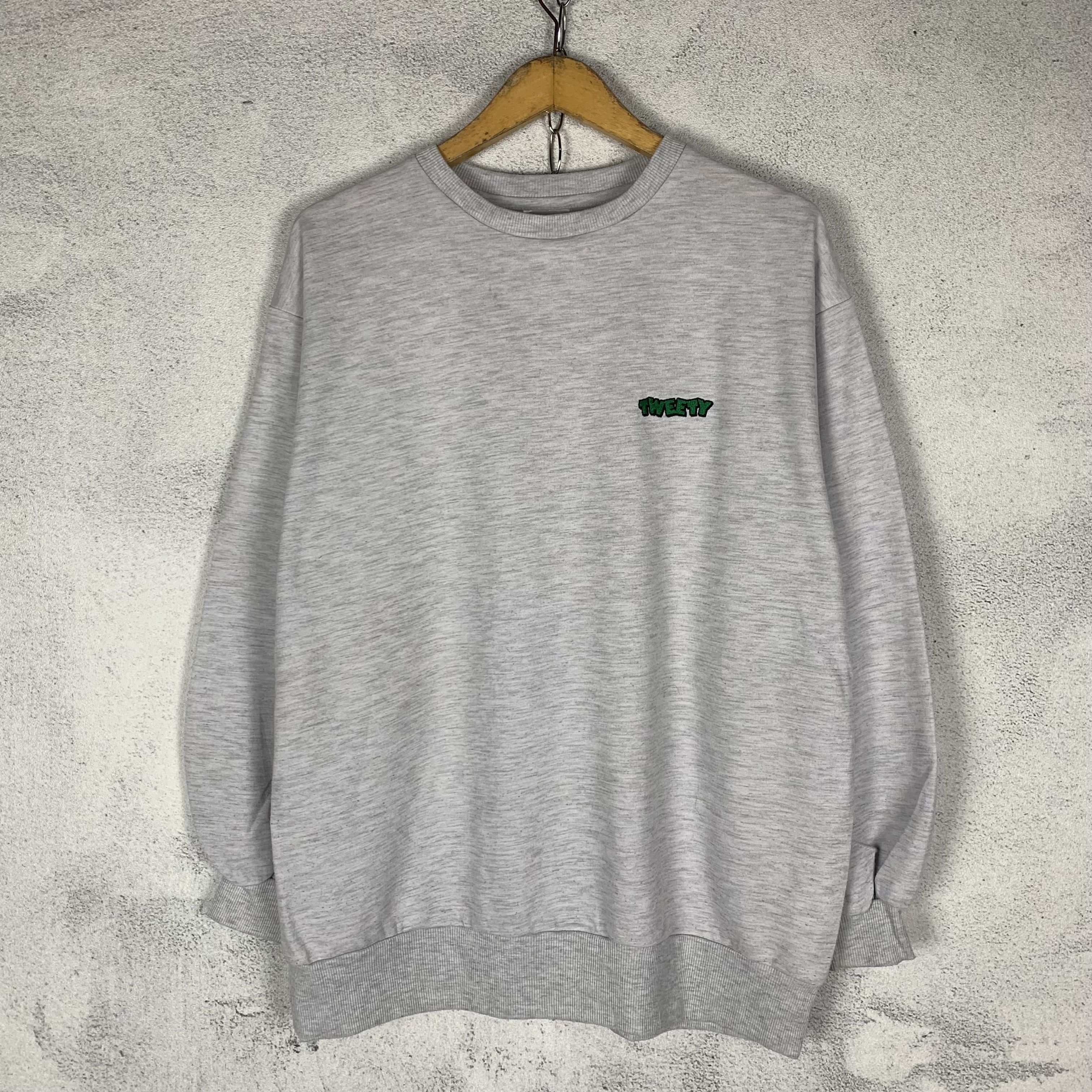Warner Bros Tweety Looney Tunes Sweatshirt Crewneck Size US L / EU 52-54 / 3 - 3 Thumbnail