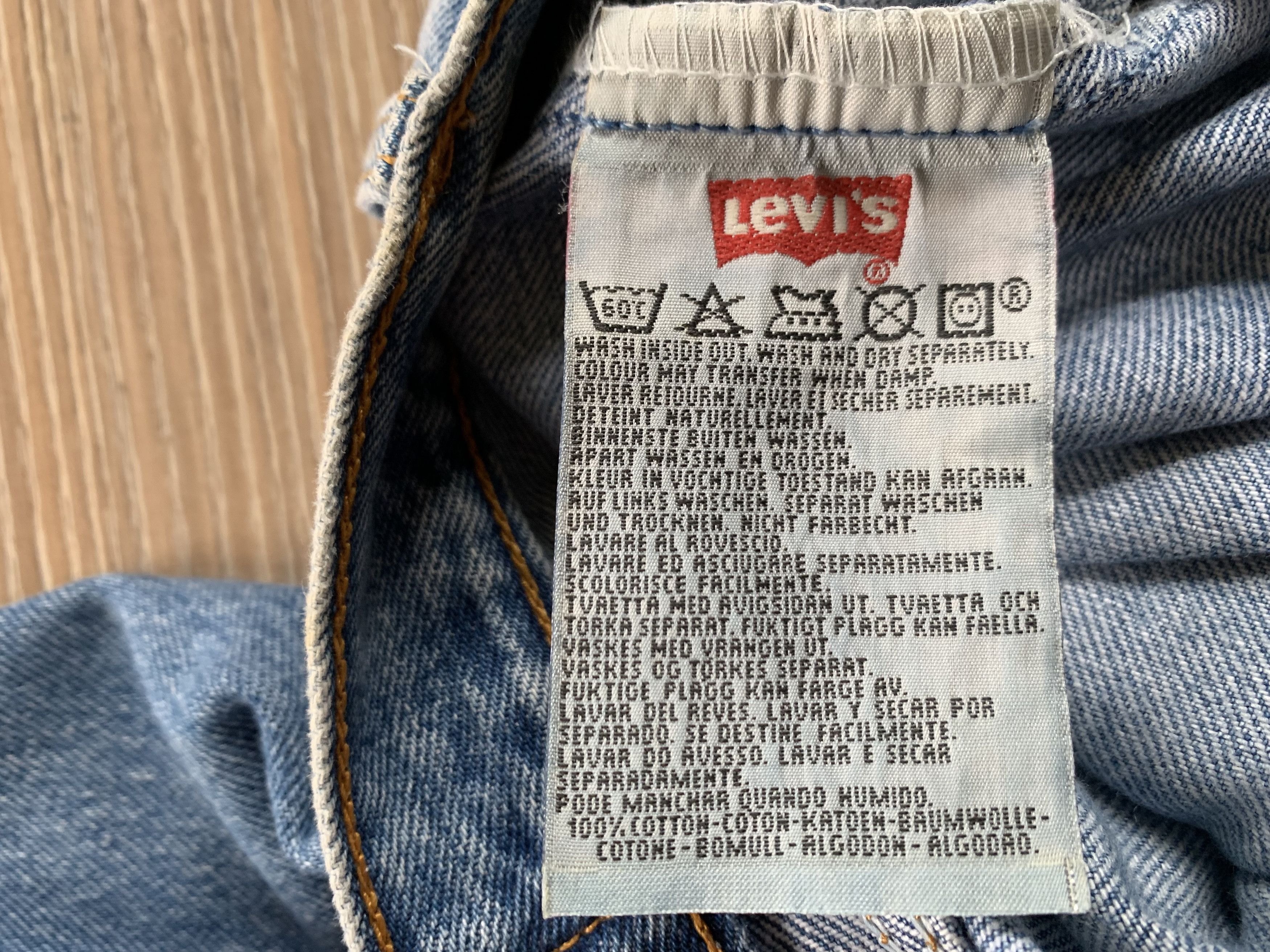 Women’s Levis 501 Blue Denim Jeans