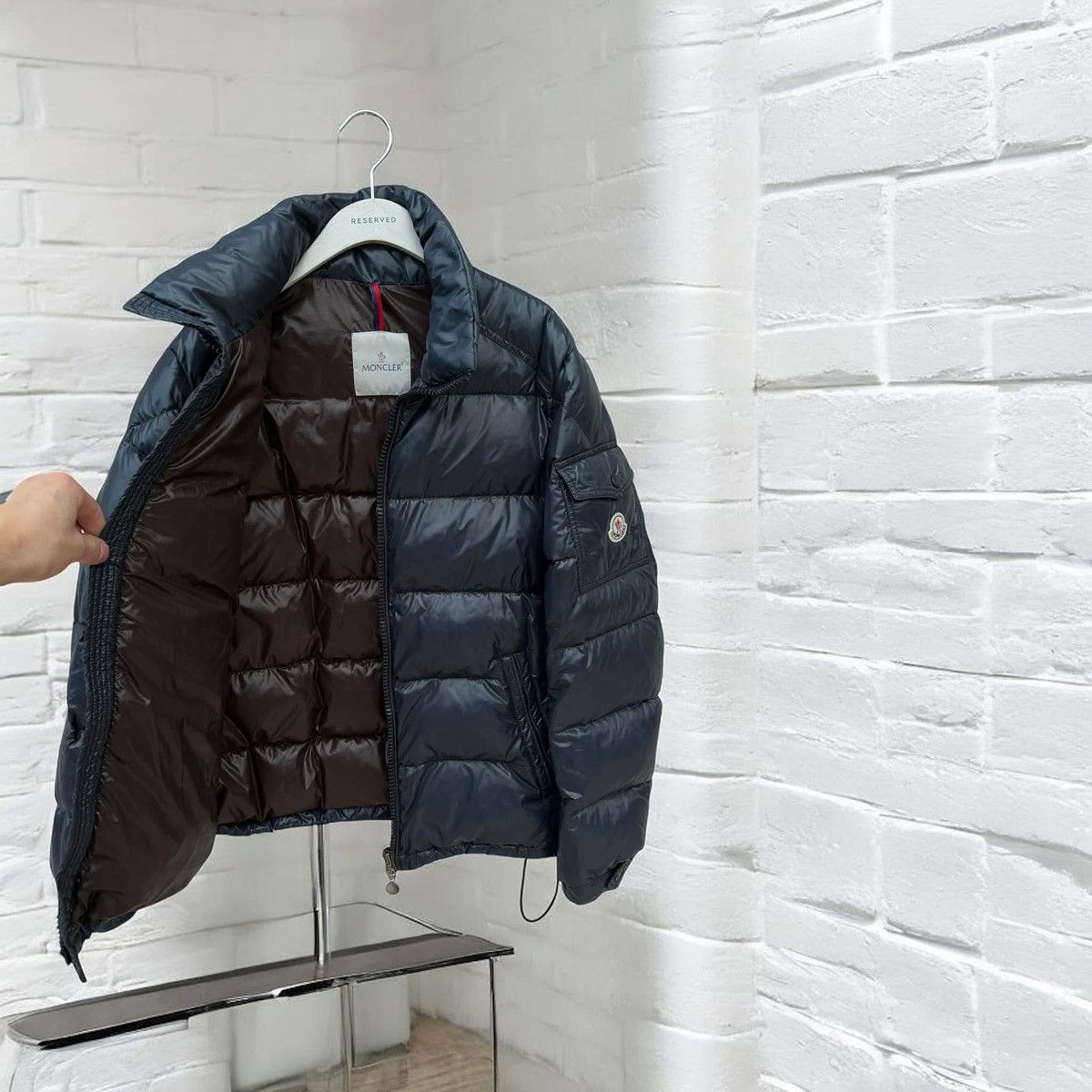 Moncler Moncler Maya „Navy” puffer jacket Size US L / EU 52-54 / 3 - 2 Thumbnail
