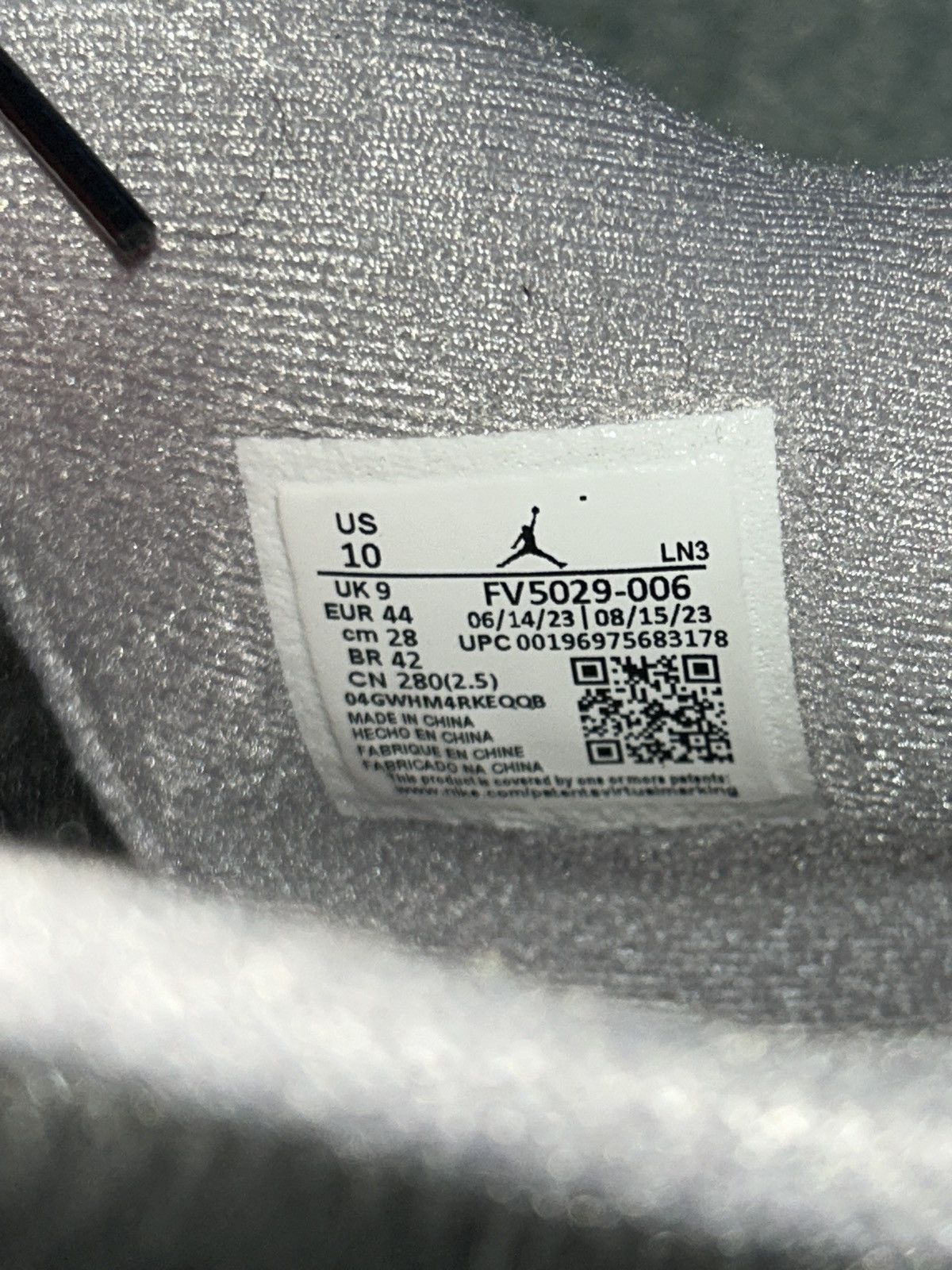 Jordan Brand × Nike JORDAN 4 Retro Size US 10 / EU 43 - 6 Thumbnail