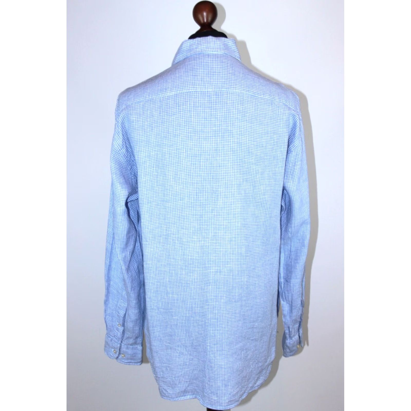 Suitsupply Suitsupply Shirt Mens Cambridge Linen Multicoloured Size 43 / 17 Size US XL / EU 56 / 4 - 5 Thumbnail