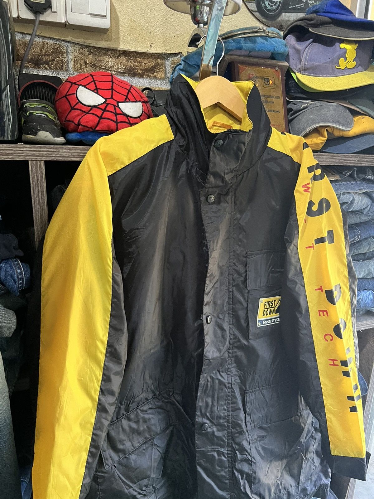 Other 🔥Vintage First Down Wettech Jacket Size US L / EU 52-54 / 3 - 6 Thumbnail