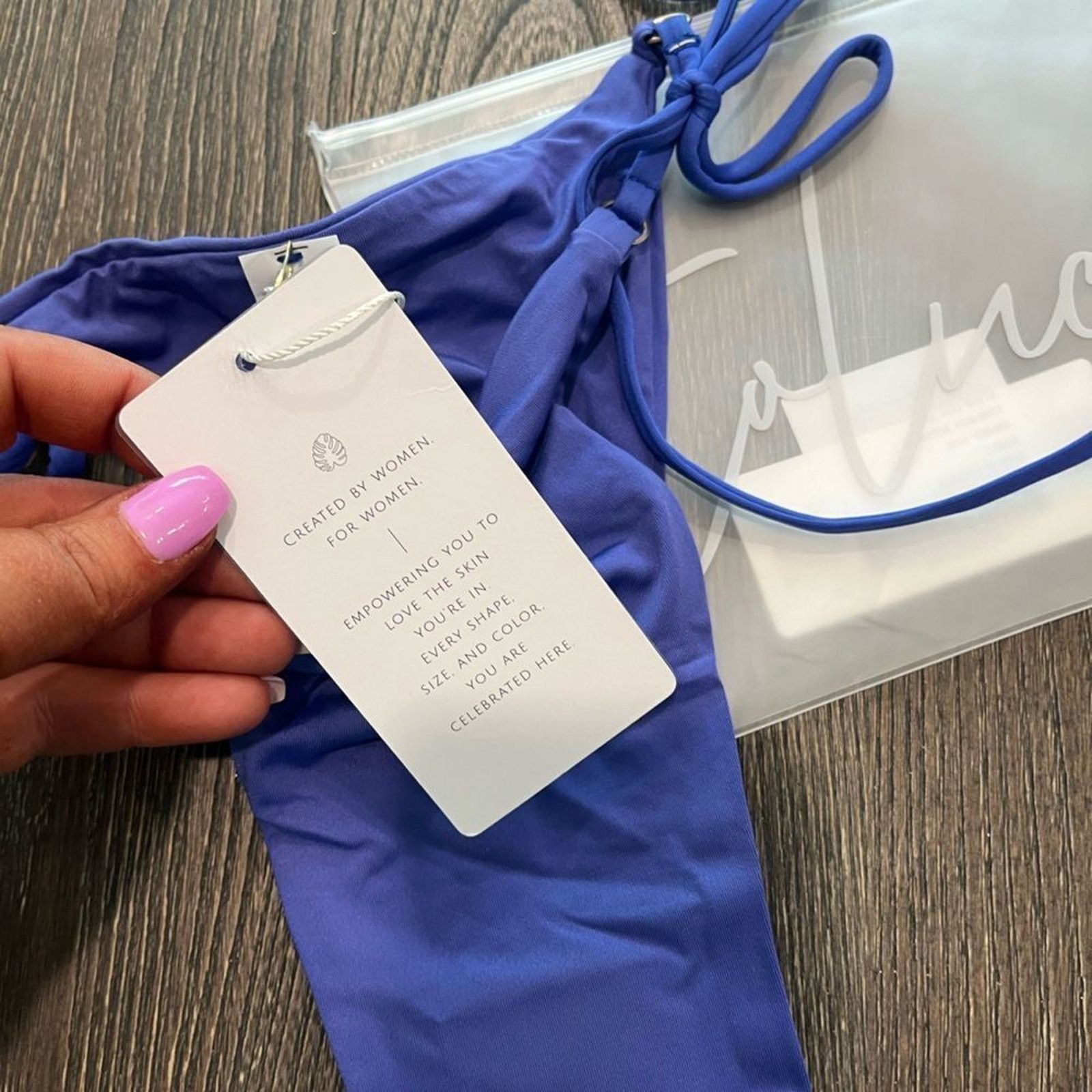 Vintage NWT Toluca Rita Midi Bikini Bottom Hydra Blue Size L Size L / US 10 / IT 46 - 4 Thumbnail