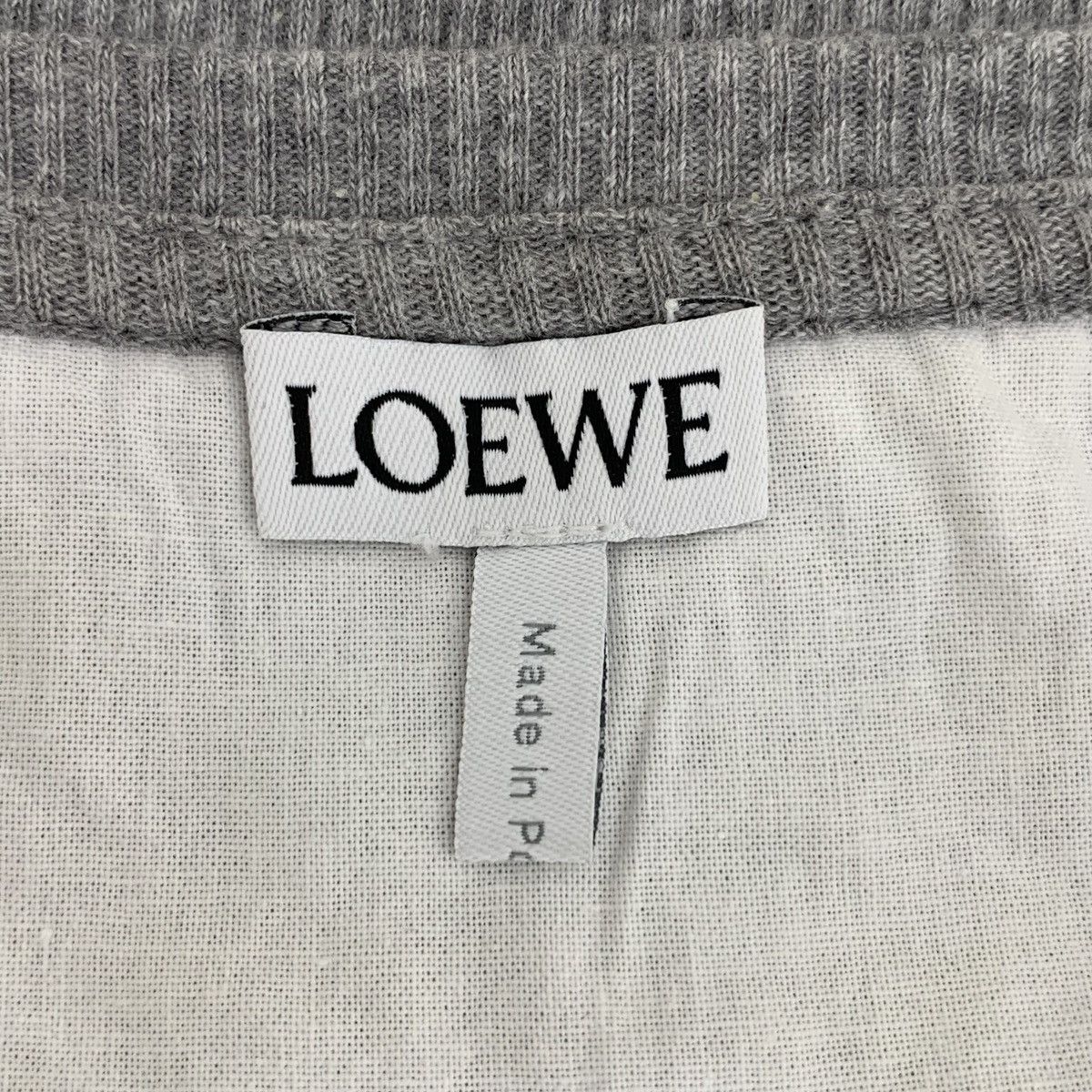 Loewe Loewe 23SS Grey Logo Embroidered Sleeveless Knit Dress K26WX Size XS / US 0-2 / IT 36-38 - 7 Thumbnail