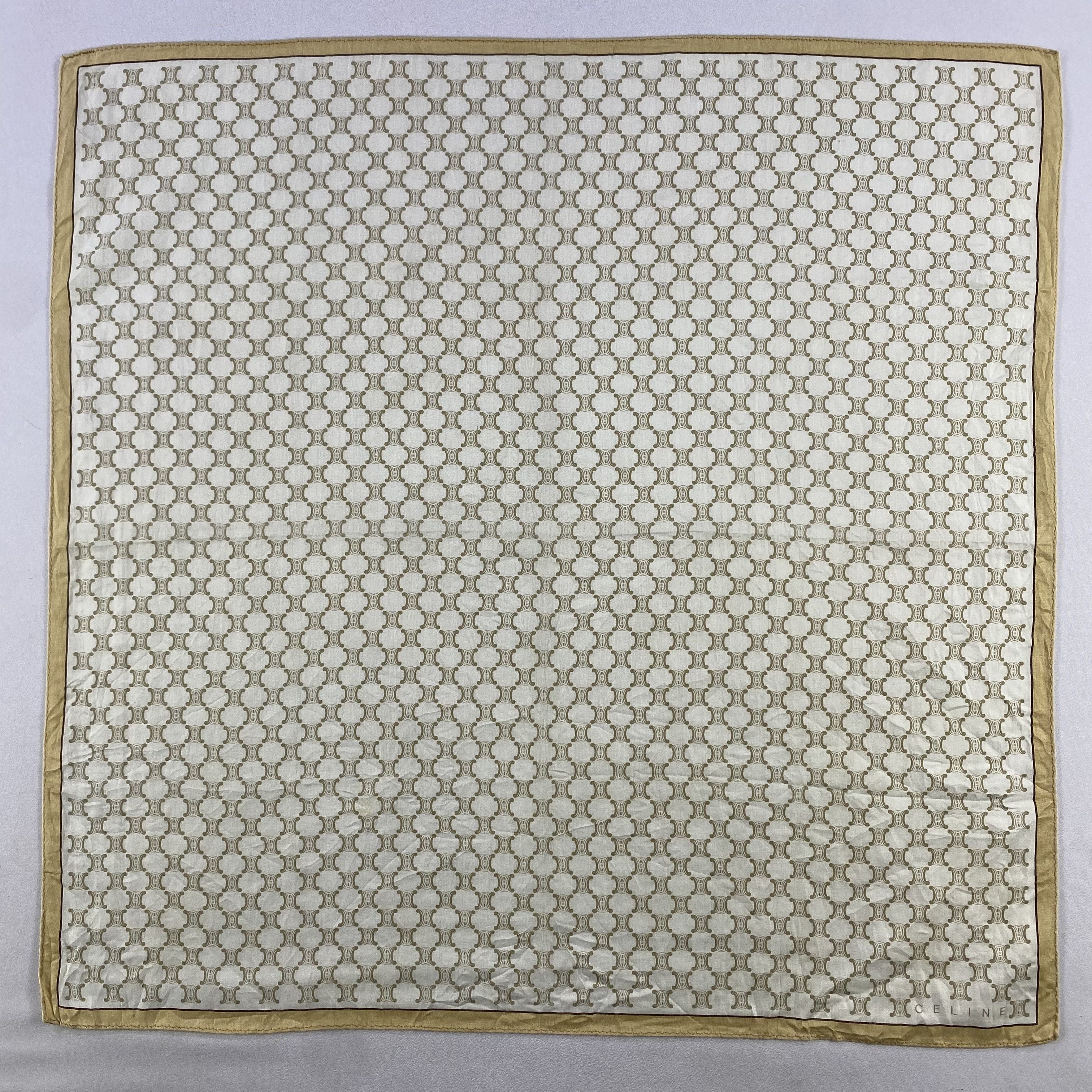 Celine × Vintage Celine Bandana/ Handkerchief / Neckerchief Size ONE SIZE - 1 Thumbnail