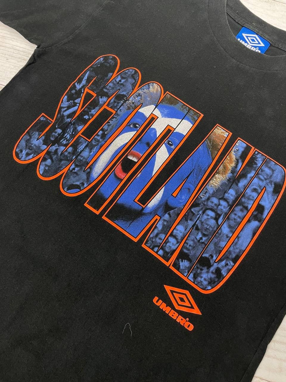 Umbro Vintage Umbro Scotland Big Logo Soccer T-Shirt 90s Football Size US M / EU 48-50 / 2 - 5 Thumbnail