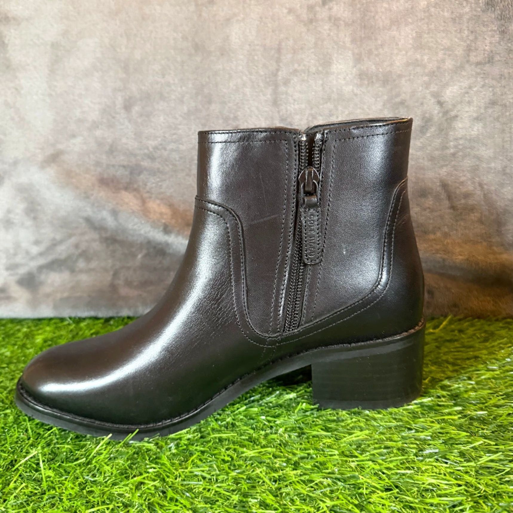 Cole Haan Cole Haan Thayer Black Leather Buckle Ankle Boots Women's Size 6 B NEW Size US 6 / IT 36 - 4 Thumbnail