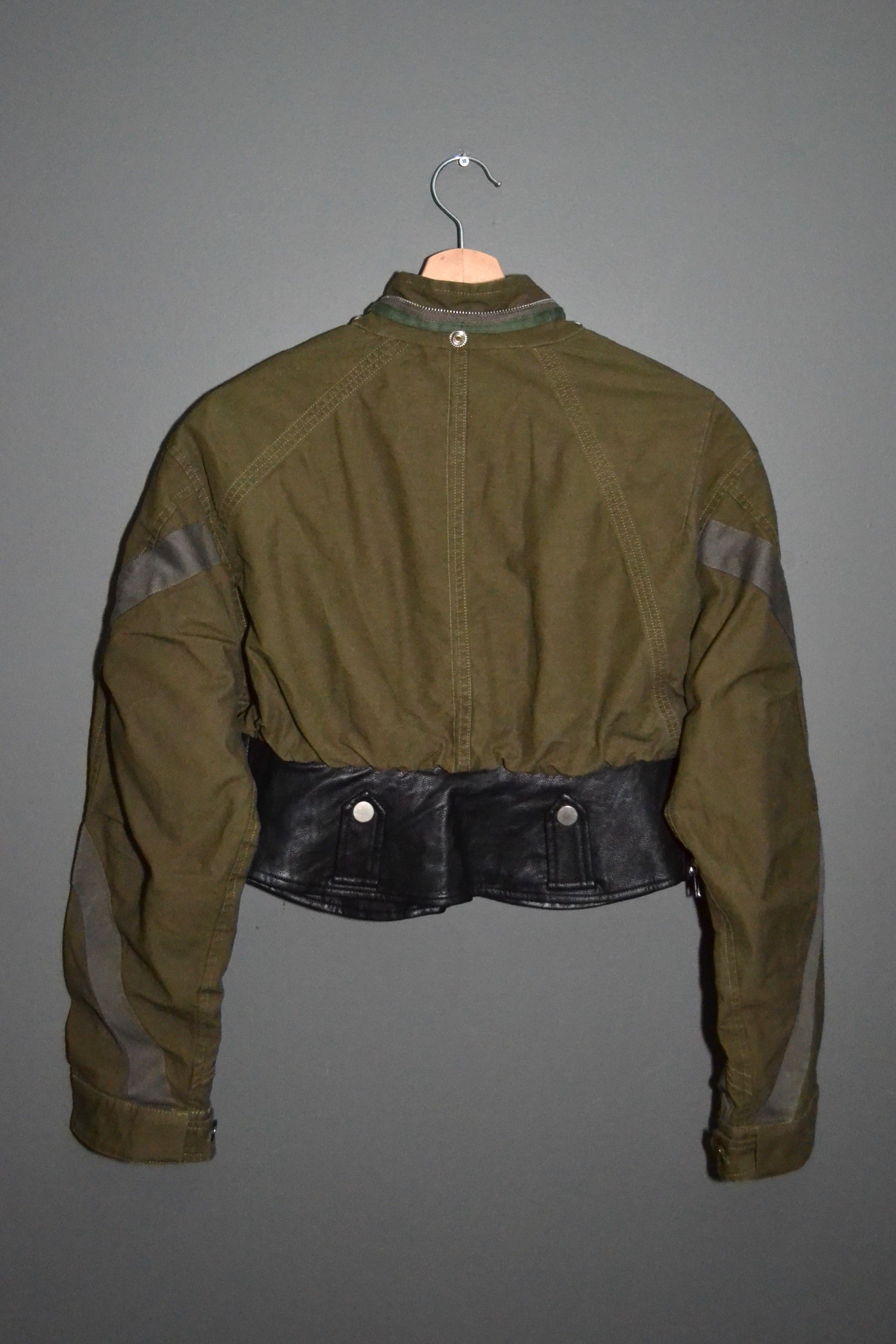 Alexander Wang Alexander Wang Short Military Jacket Biker Hem Cropped S Size S / US 4 / IT 40 - 7 Thumbnail