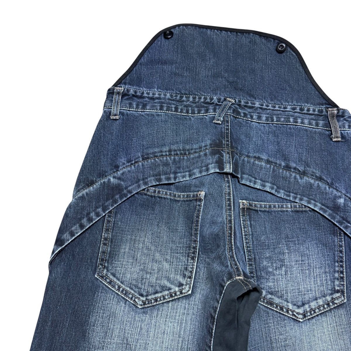 PPFM PPFM Cyborg Bondage Denim Jeans Size US 32 / EU 48 - 11 Thumbnail