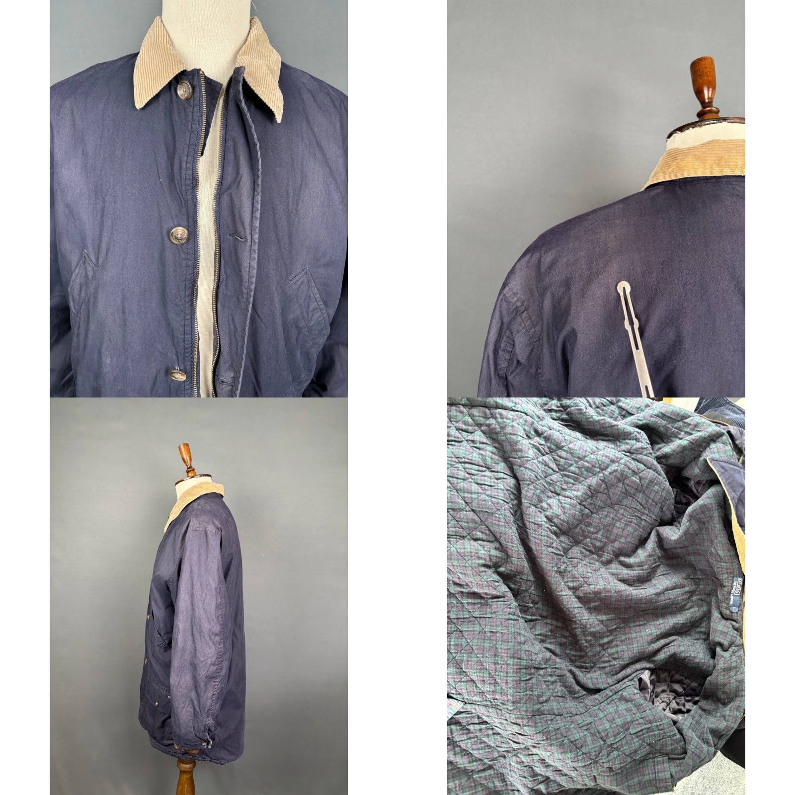 Polo Ralph Lauren Polo Ralph Lauren Mens Trucker Jacket Blue L Long Sleeve Button Up Jacket Size US L / EU 52-54 / 3 - 8 Thumbnail