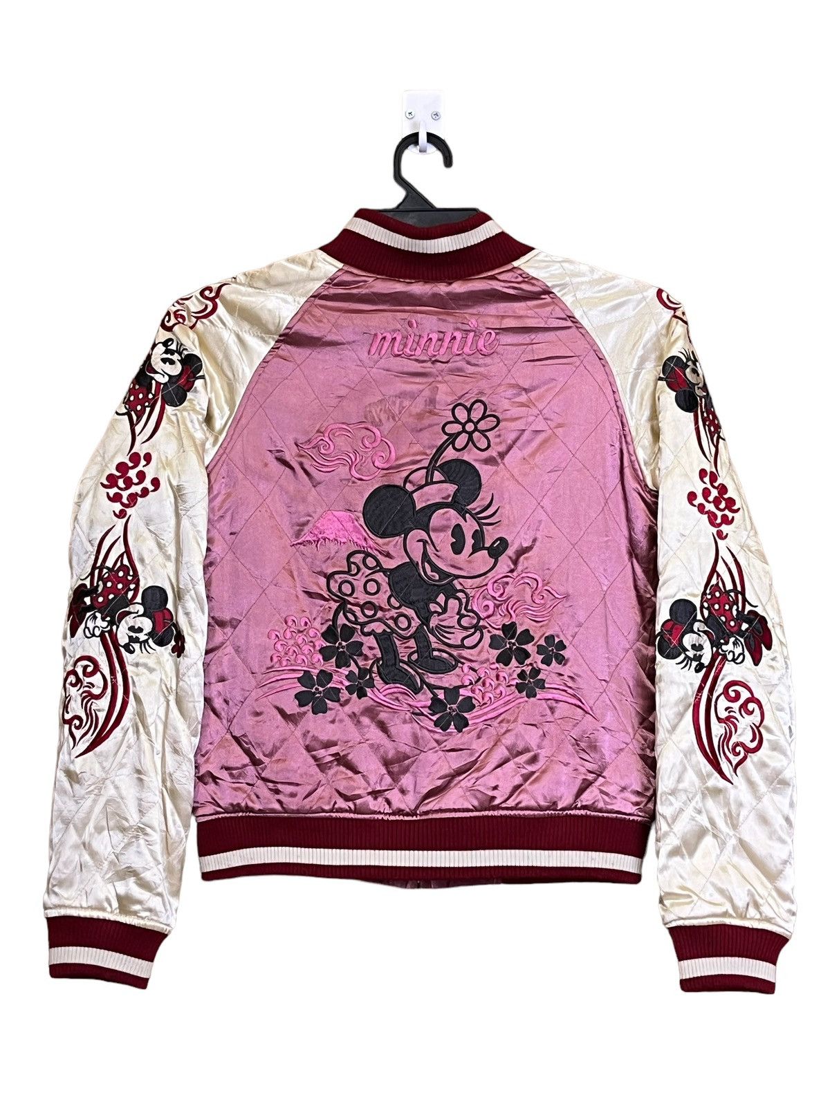 Disney SUKAJAN DISNEY MINNIE MOUSE NYLON/VELVET REVERSIBLE JACKET Size US XS / EU 42 / 0 - 3 Thumbnail