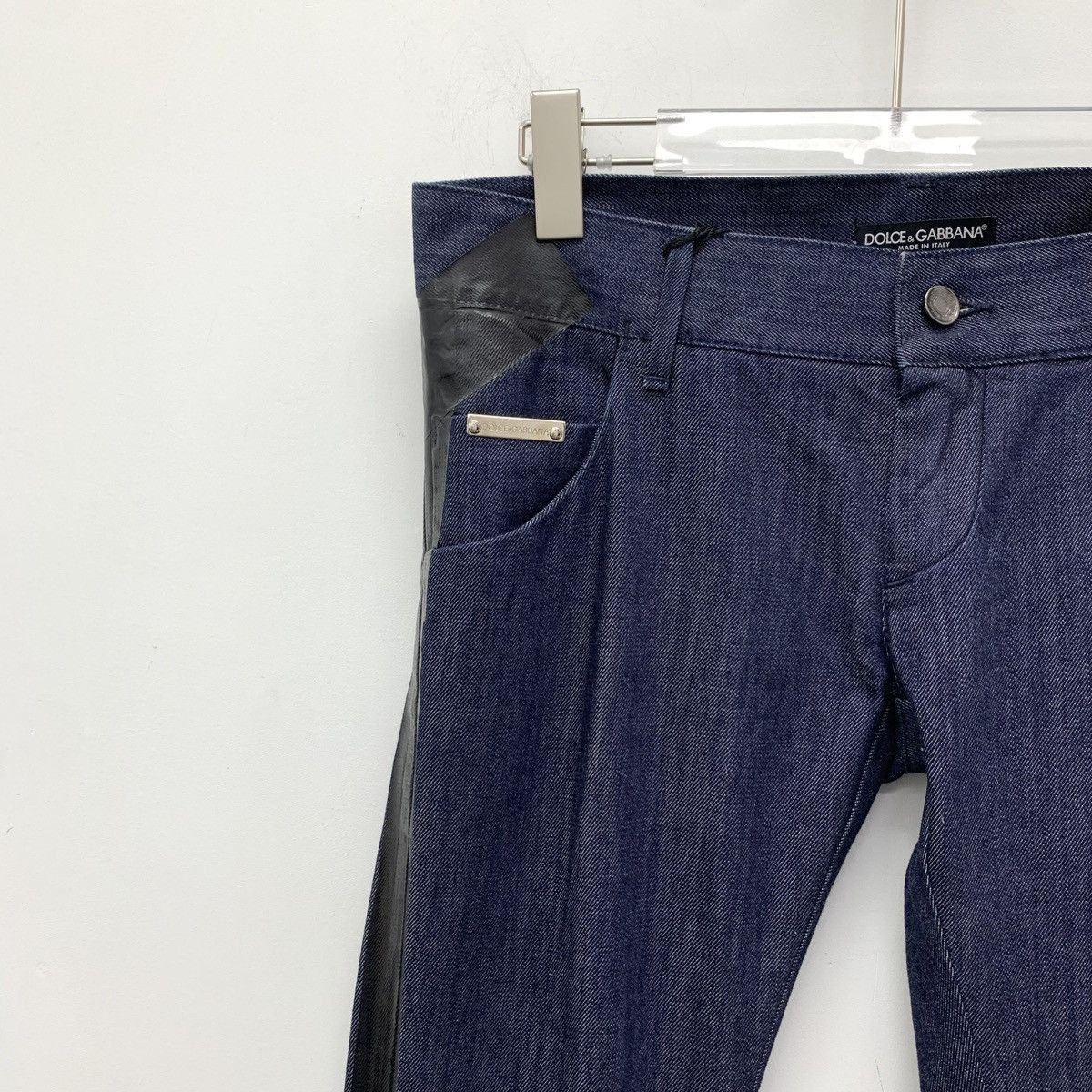 Dolce & Gabbana Dolce&Gabbana Dark Blue Cotton Casual Denim Pants K26WX Size US 32 / EU 48 - 3 Thumbnail