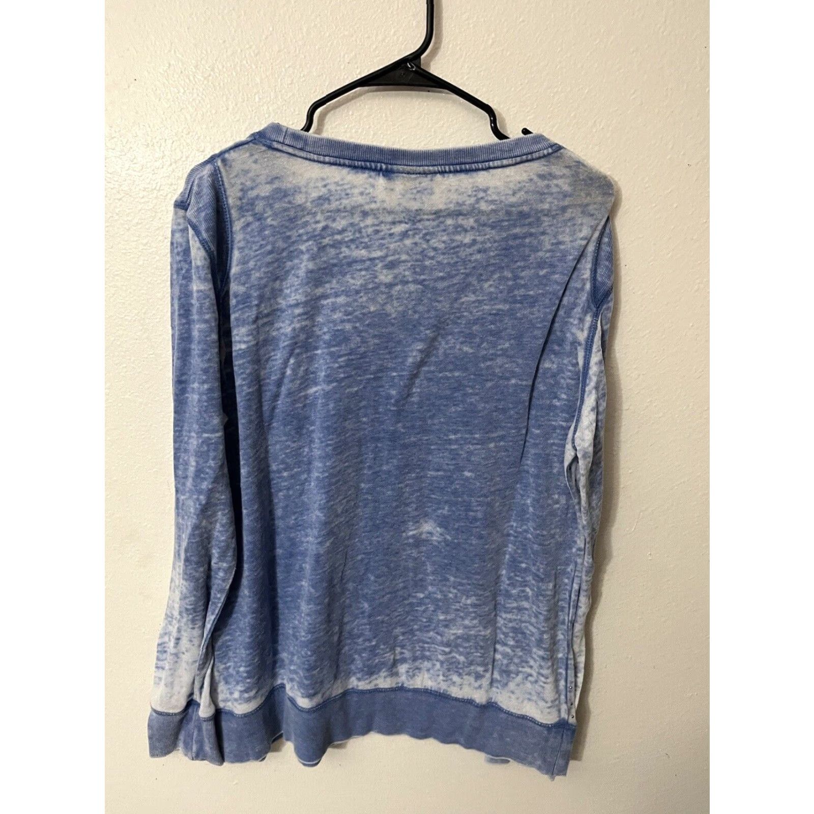 Vintage I Jeans By Buffalo Long Sleeve Blue Sweater W/ Rhinestones Size XL Lightweight Size XL / US 12-14 / IT 48-50 - 3 Thumbnail