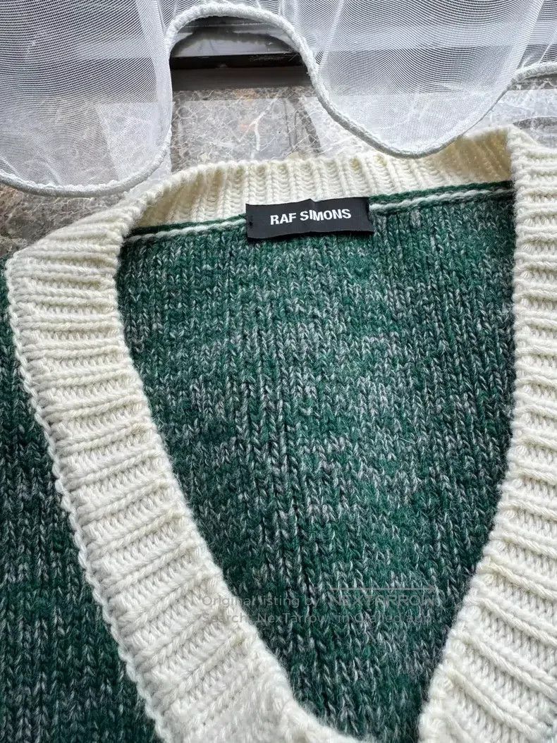 Raf Simons Raf Simons Size os 17ss knitted vest vest Size US XS / EU 42 / 0 - 5 Thumbnail