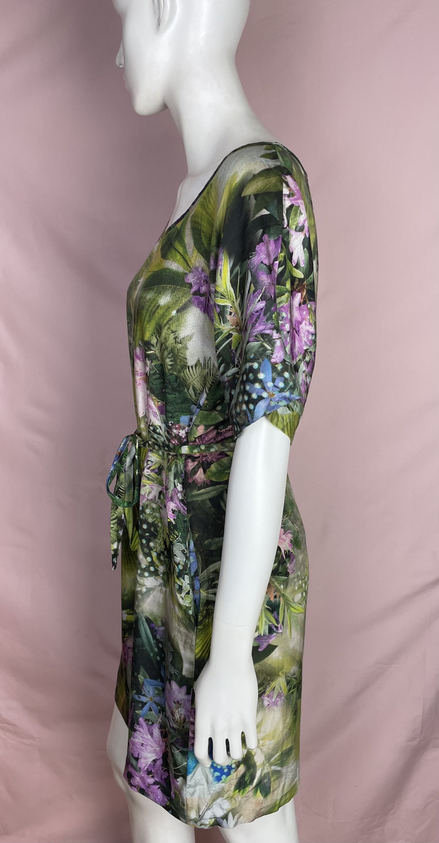Paul Smith Paul Smith Silk Cotton Dress Print Floral EU 40 Size S / US 4 / IT 40 - 2 Thumbnail