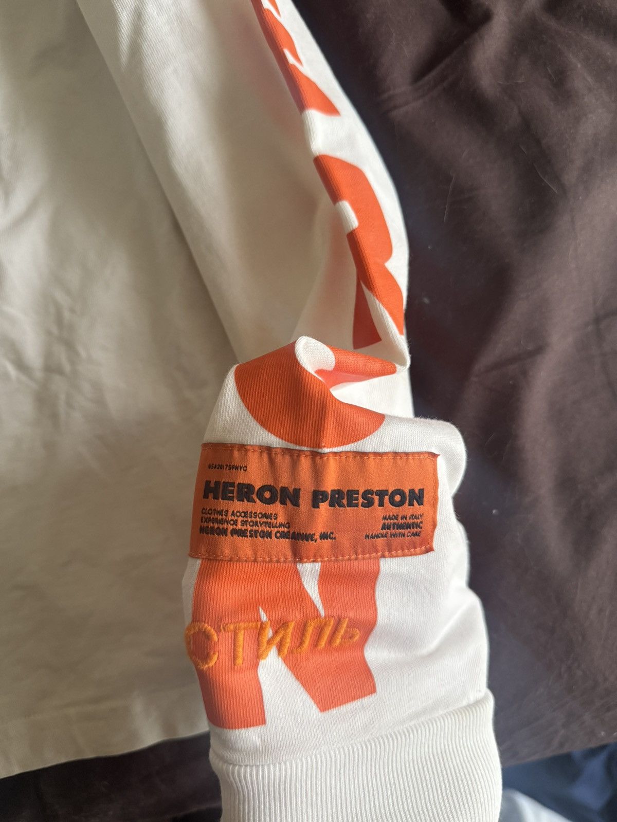 Heron Preston Heron Preston Long Sleeve Size US S / EU 44-46 / 1 - 2 Thumbnail