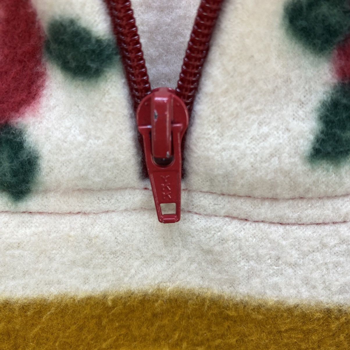 Otto 🔥 Vintage OTTO Sumisho floral design half-zipper fleece Size US M / EU 48-50 / 2 - 9 Thumbnail