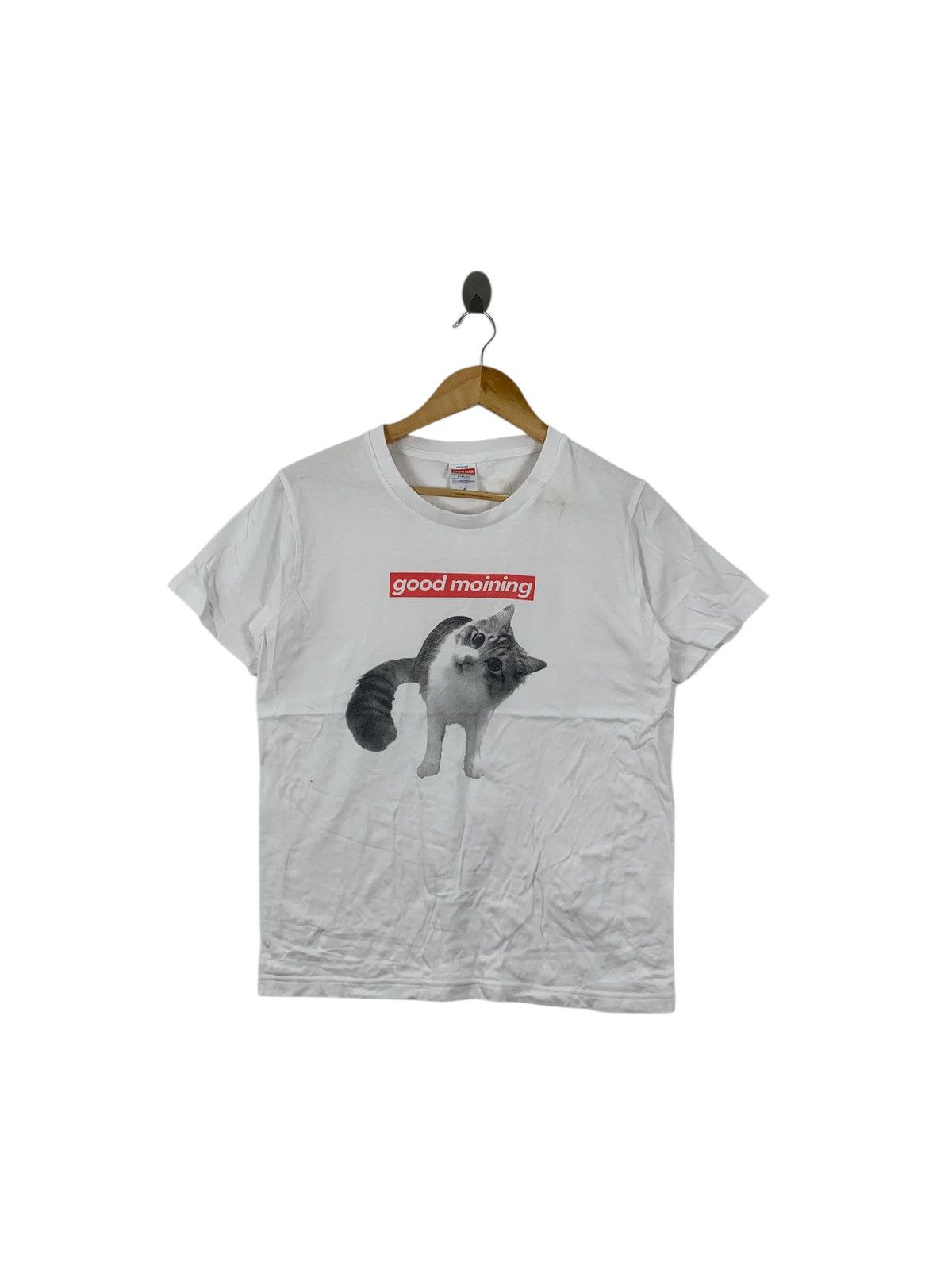 Other GOOD MORNING CAT Cute Dont Do Pet Lover Tee Shirt Top Size M / US 6-8 / IT 42-44 - 1 Thumbnail