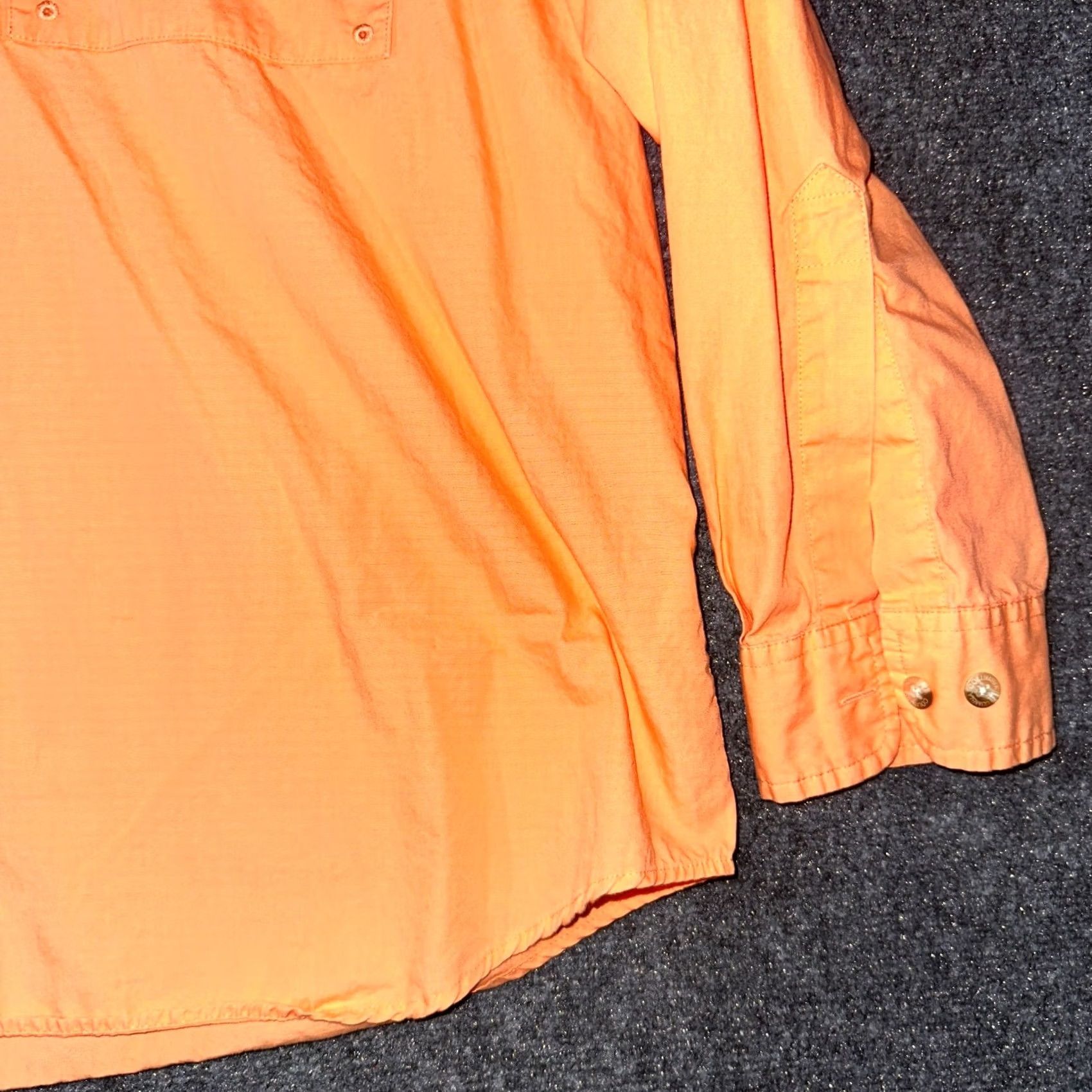 Vintage Columbia PFG Shirt Mens Large Orange Breathable Pockets Fishing Outdoor Vent Button Closure Size US L / EU 52-54 / 3 - 3 Thumbnail