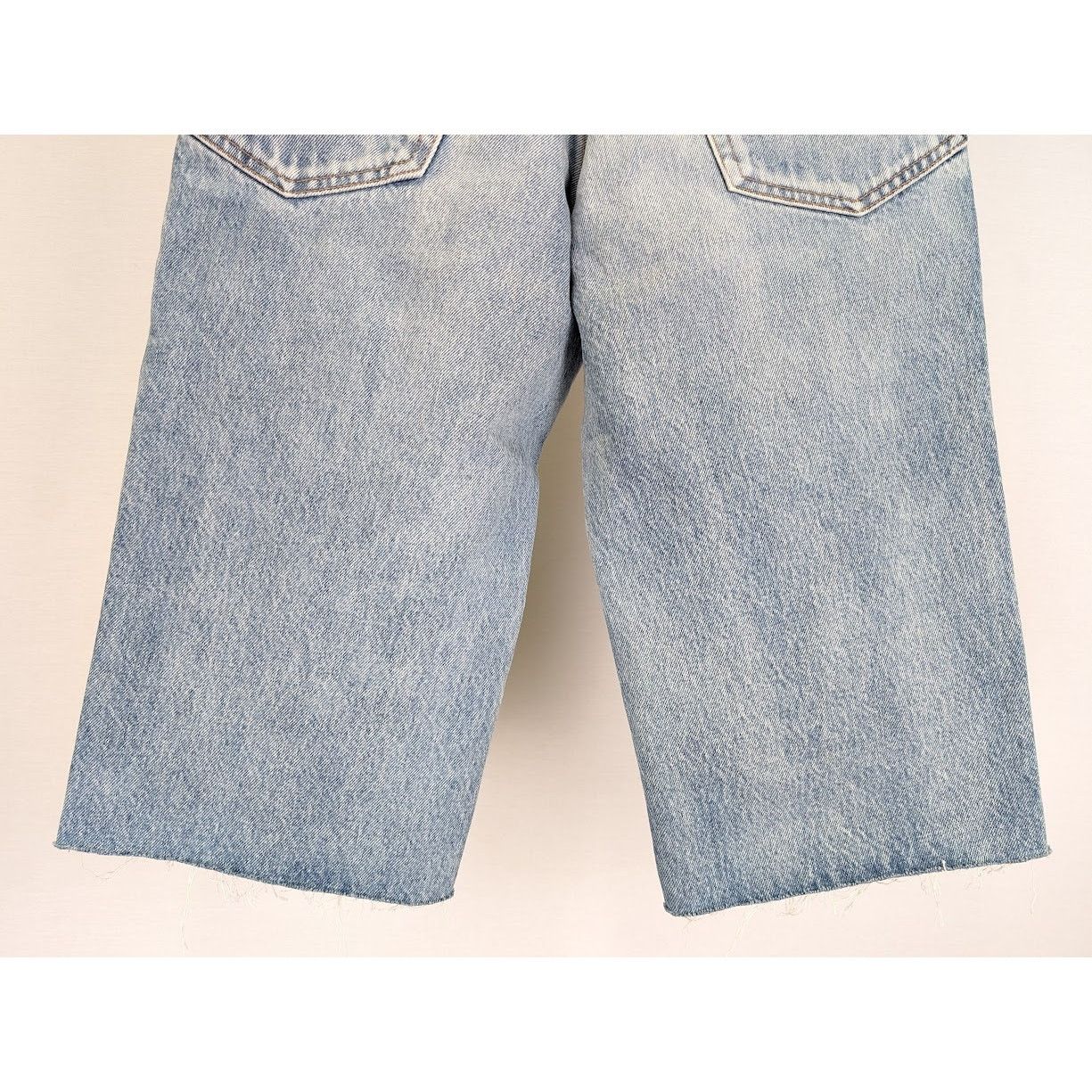 Balenciaga o1rshd1 Slim Shorts Organic Japanese Twill in Eco Blue Size US 30 / EU 46 - 12 Thumbnail