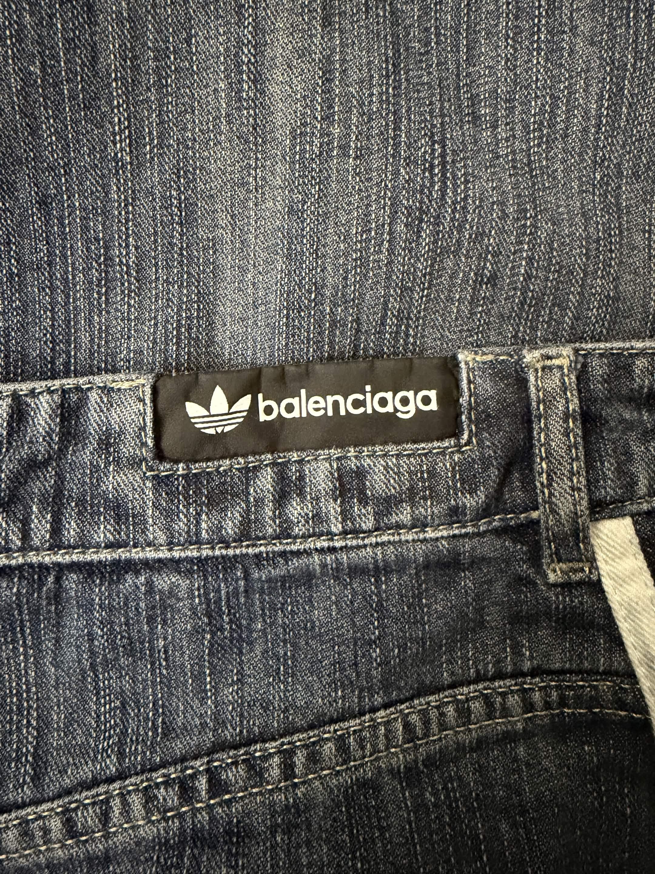 Adidas × Balenciaga SS/23 Runway Balenciaga Adidas Denim Size US 36 / EU 52 - 6 Thumbnail